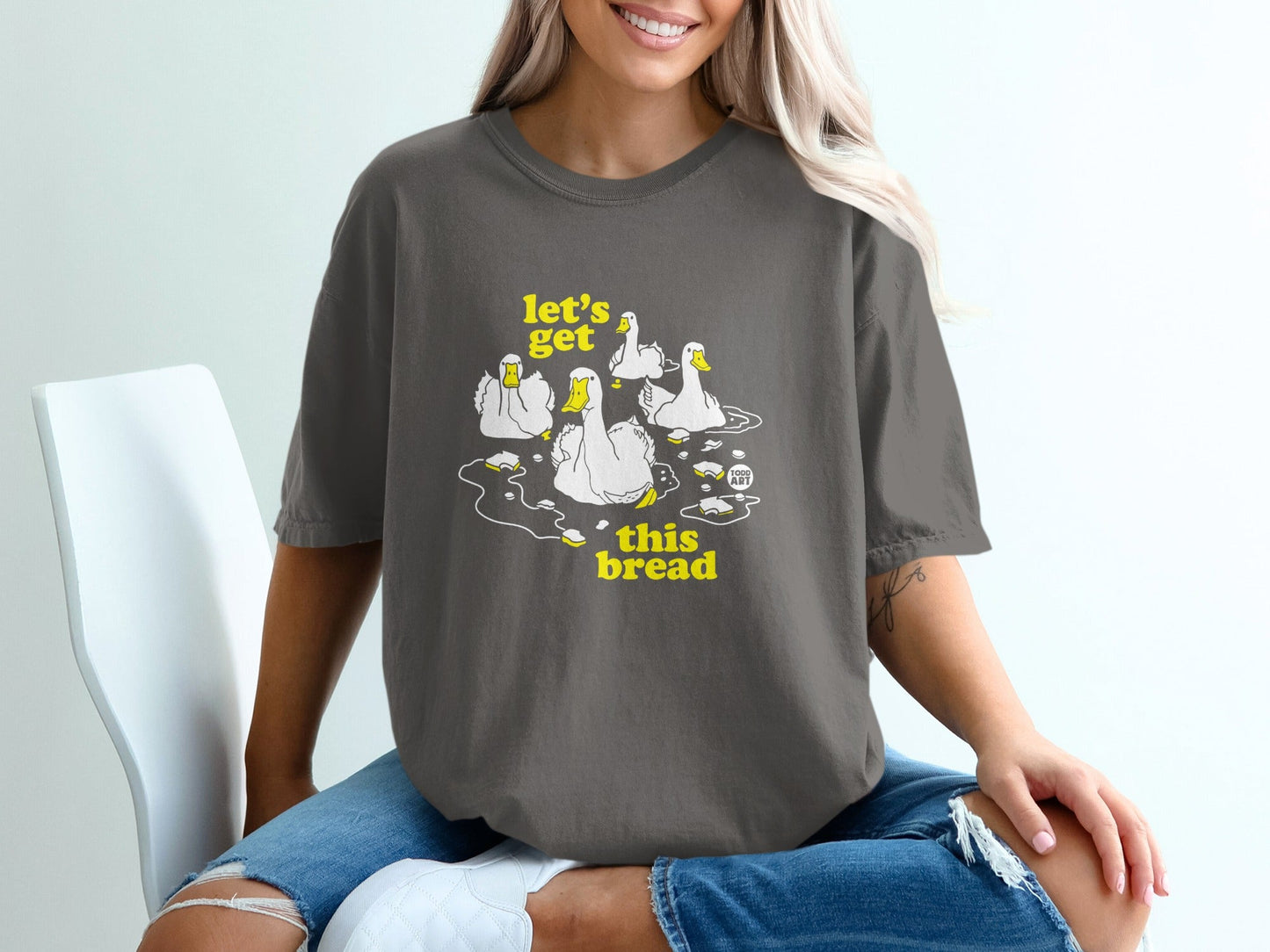 Let's Get This Bread Graphic Ducks T-shirt