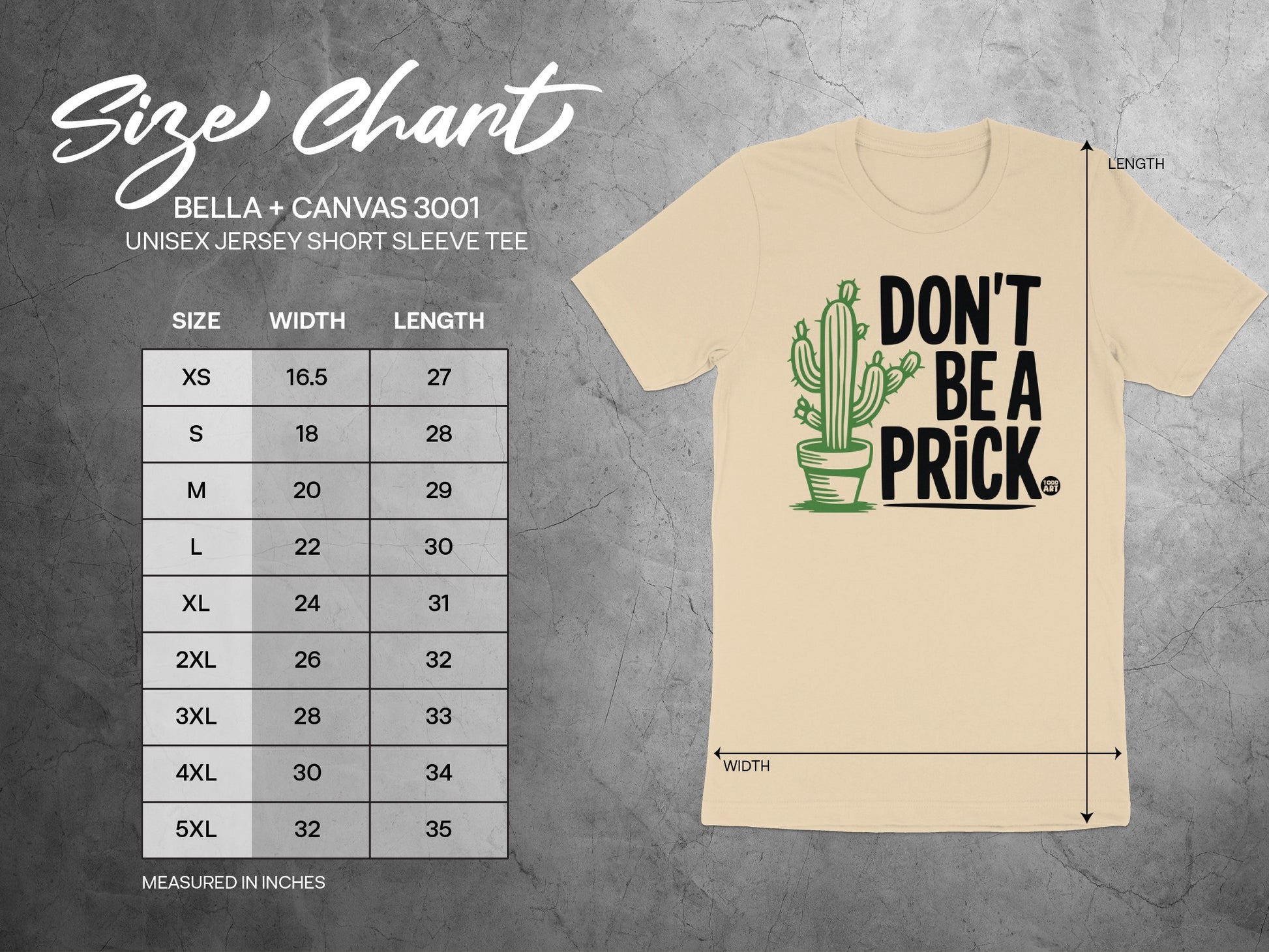Don't Be a Prick Cactus Unisex Jersey Short Sleeve Tee