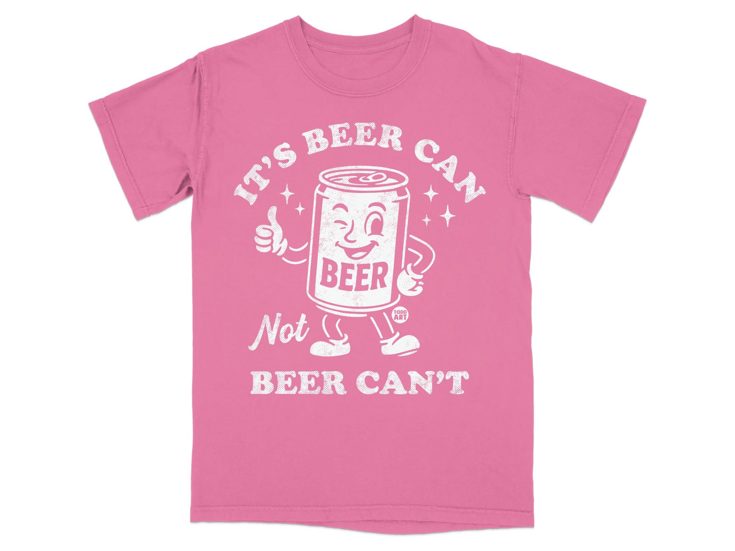 It's Beer Can Not Beer Can't Fun Graphic T-Shirt