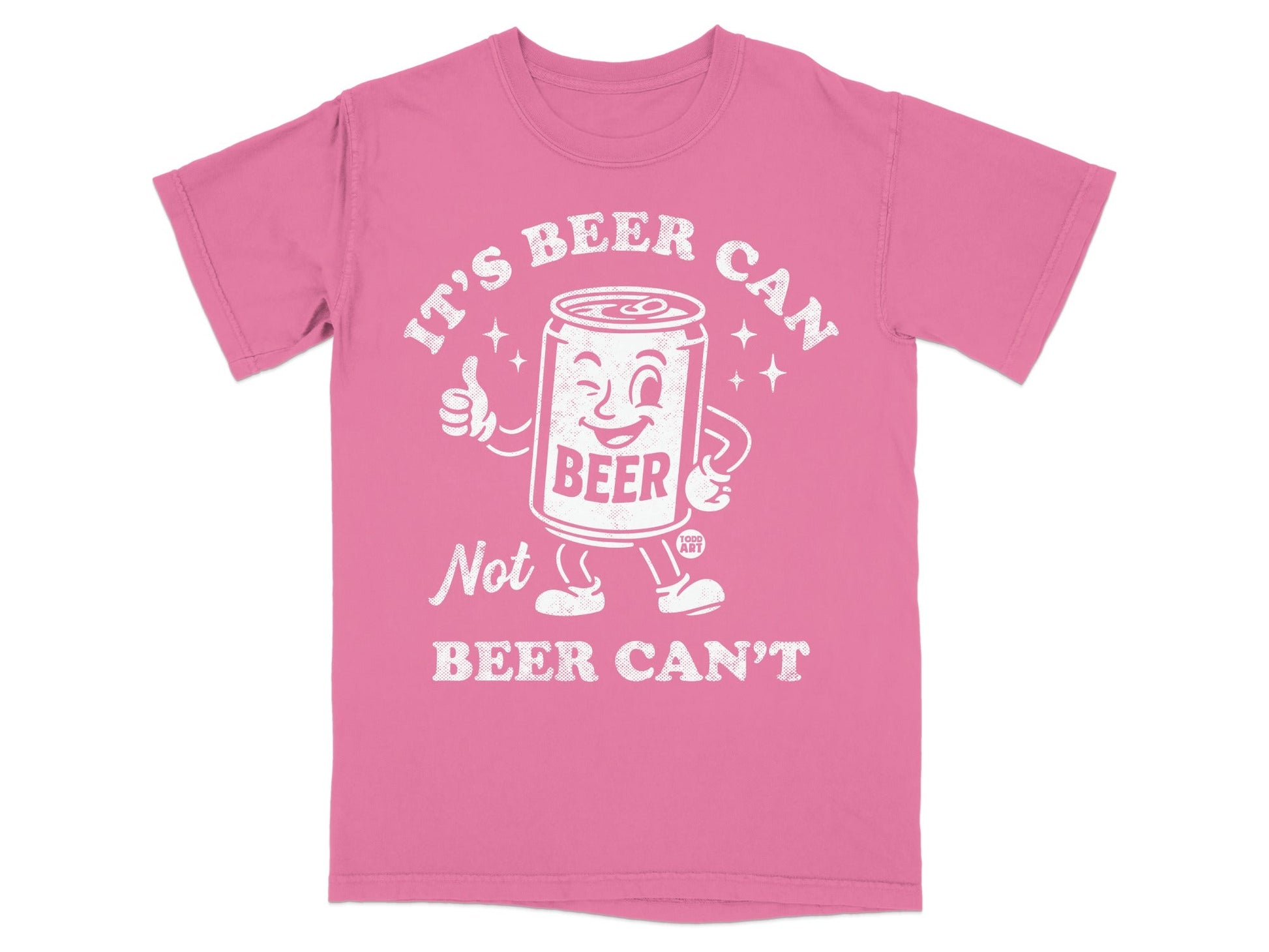 It's Beer Can Not Beer Can't Fun Graphic T-Shirt