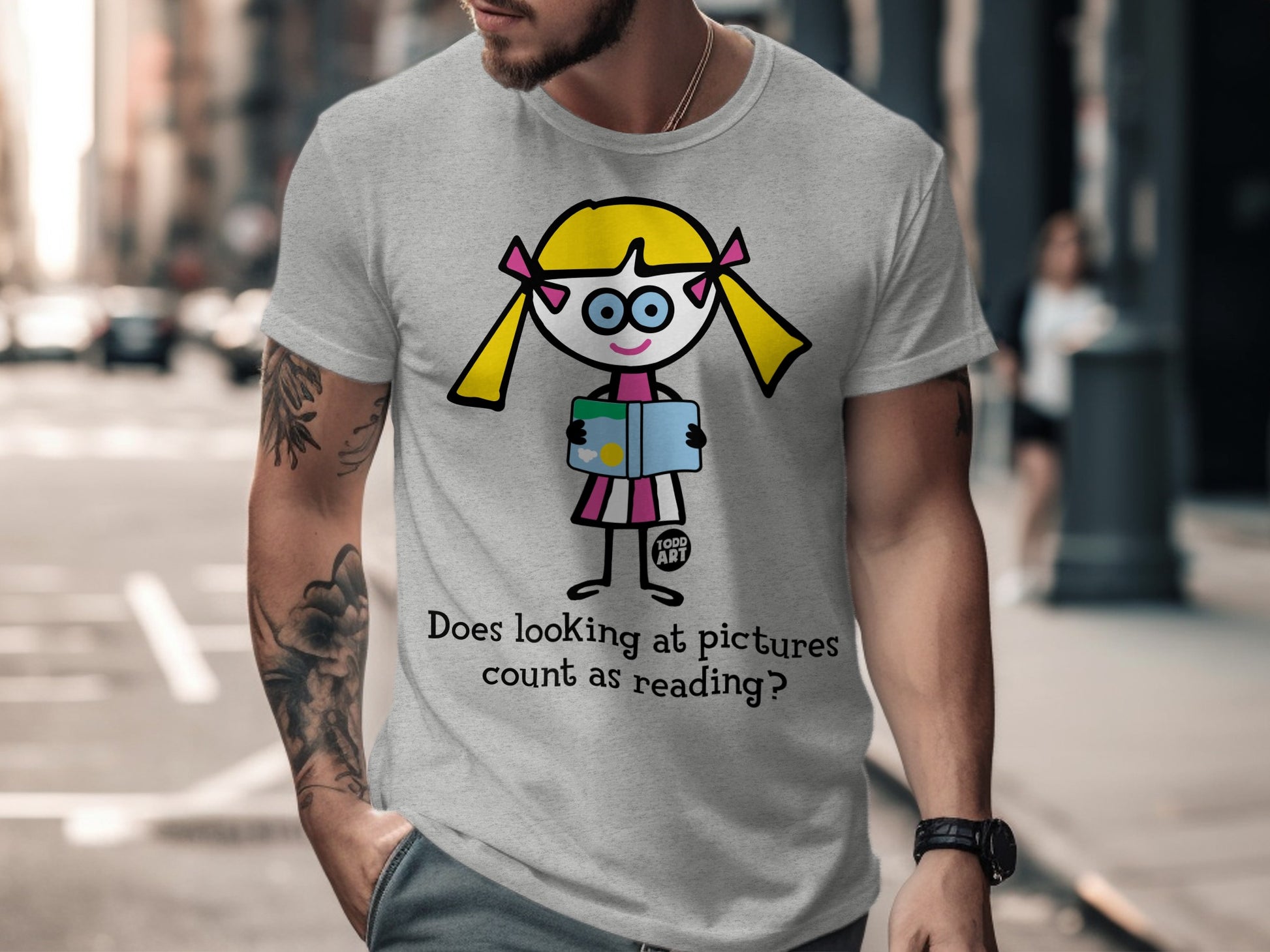 Does looking at pictures count as reading product