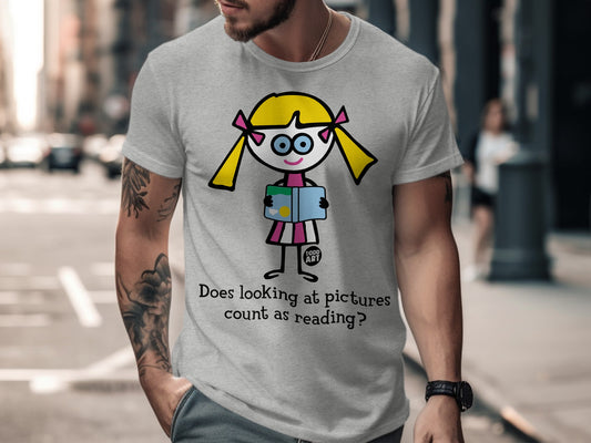 Does looking at pictures count as reading product