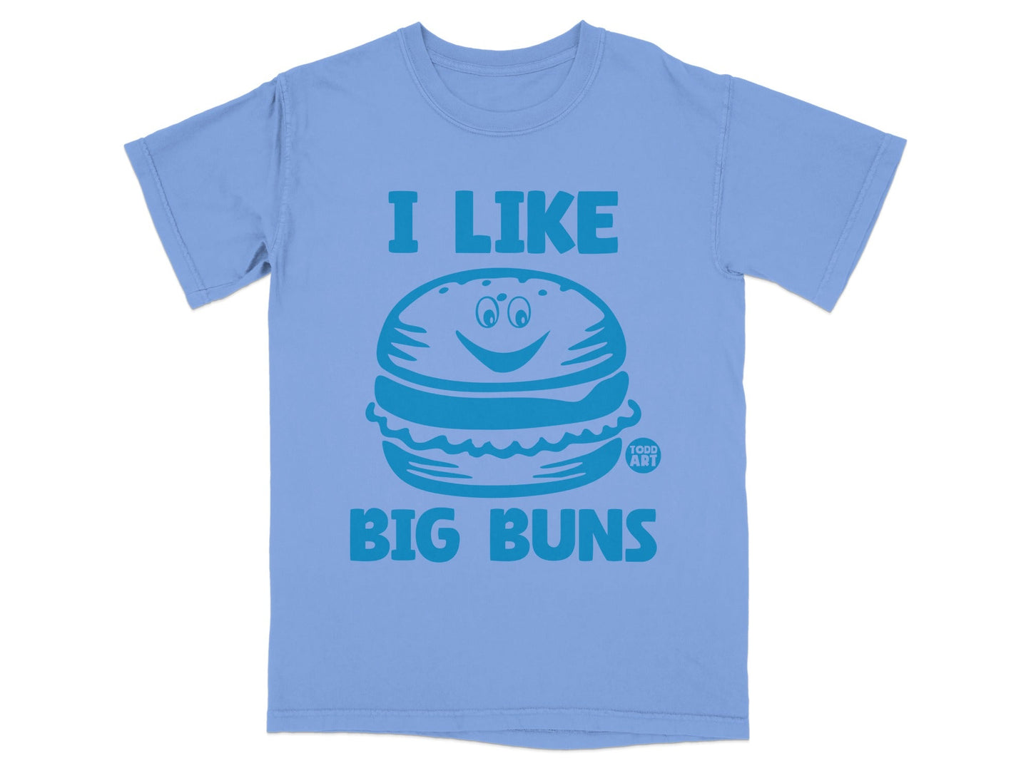 I Like Big Buns Funny Graphic Tee Shirt