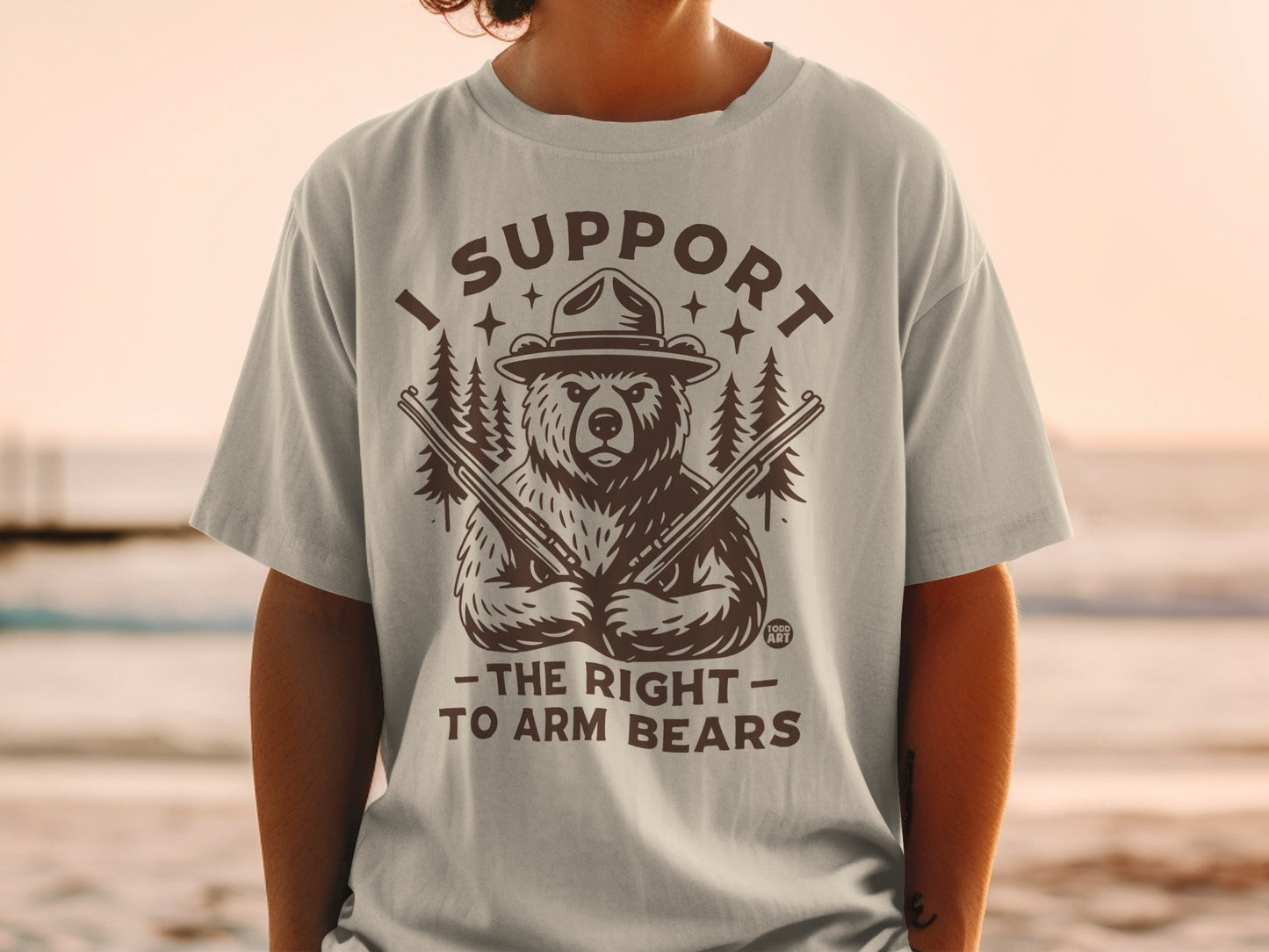 I Support The Right To Arm Bears Graphic Shirt