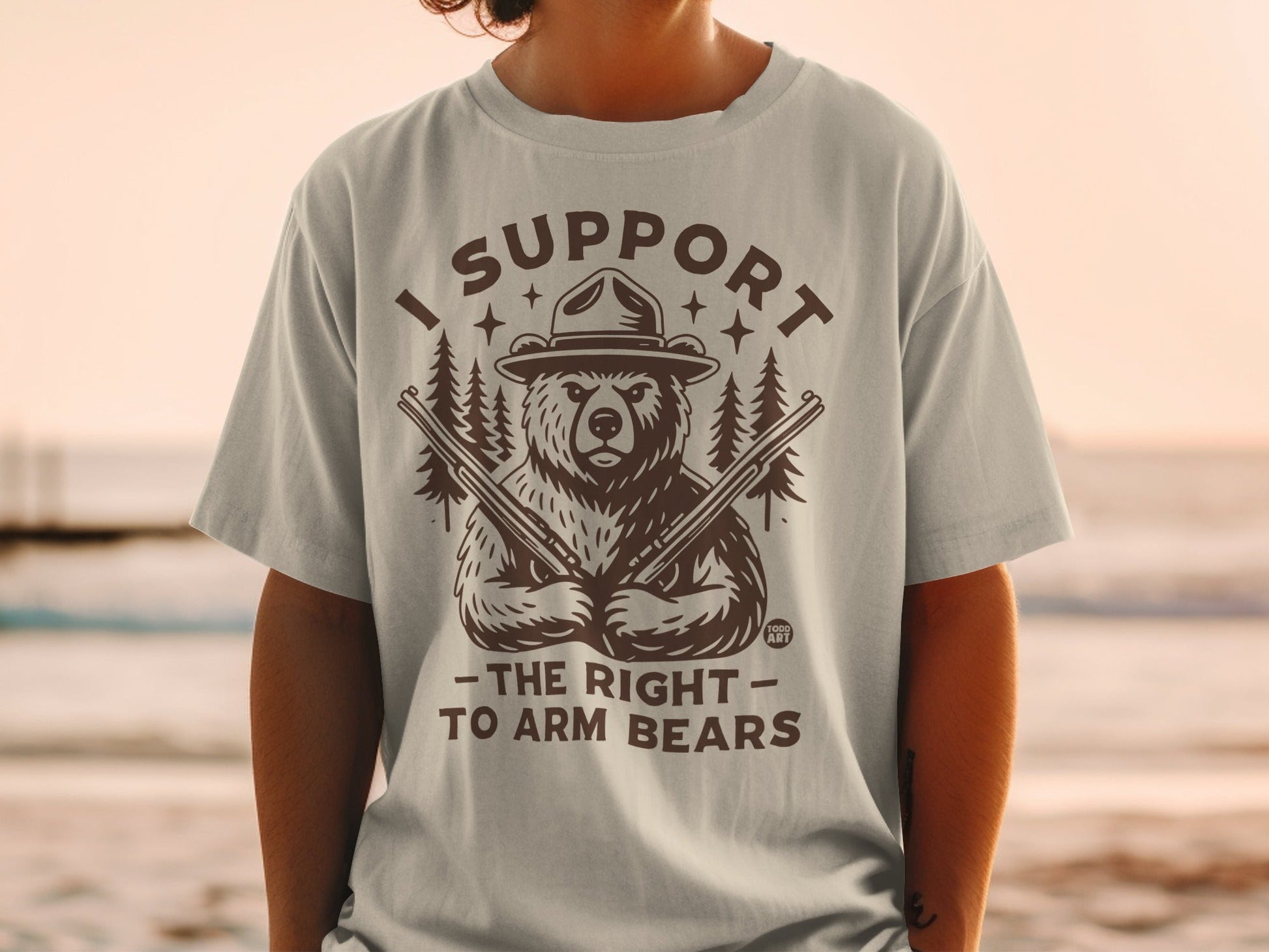 I Support The Right To Arm Bears Graphic Shirt
