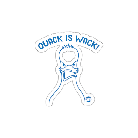 Quack Is Wack Unique Design Sticker for Collectors