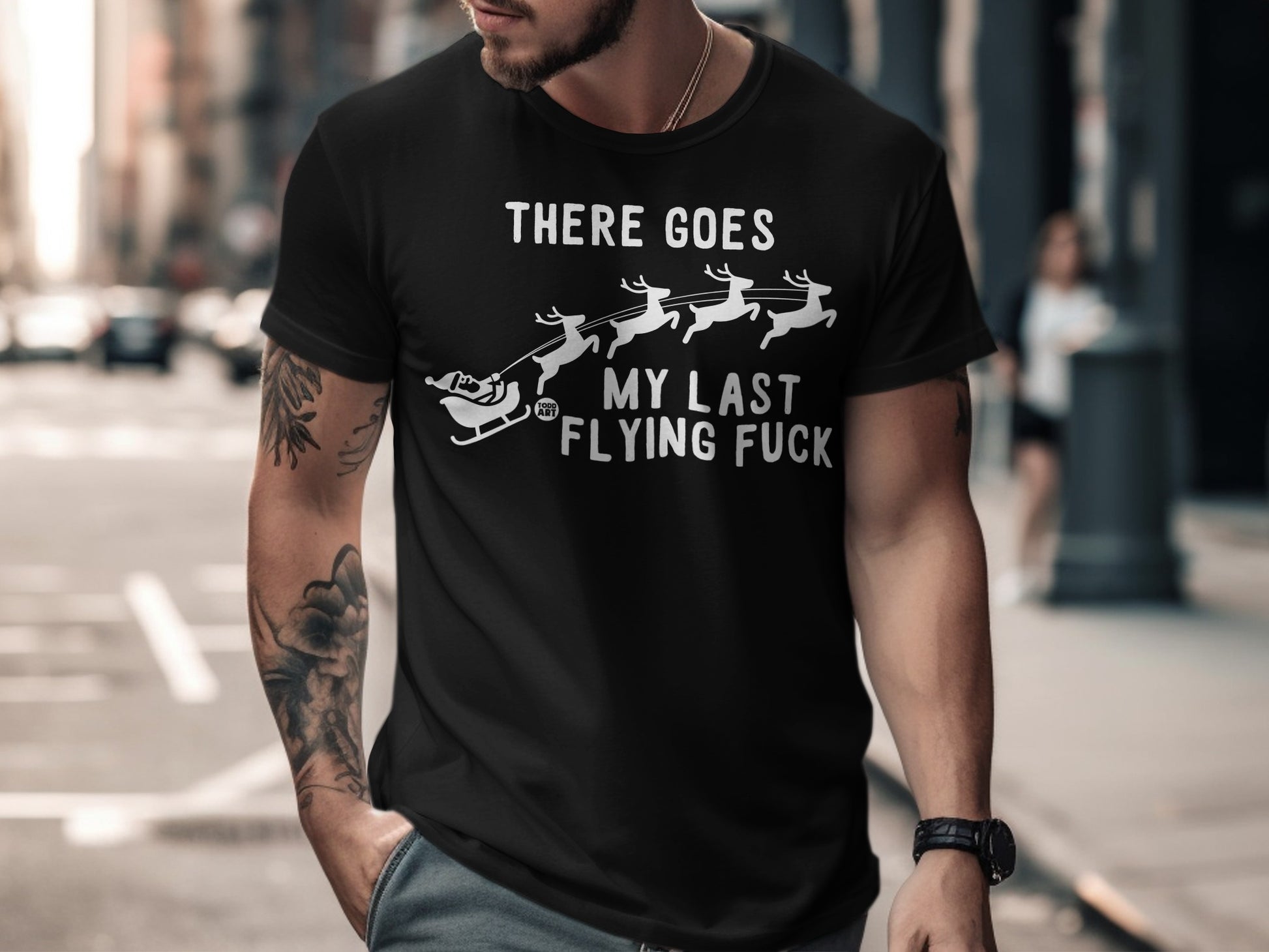 There Goes My Last Flying Fuck Graphic Shirt