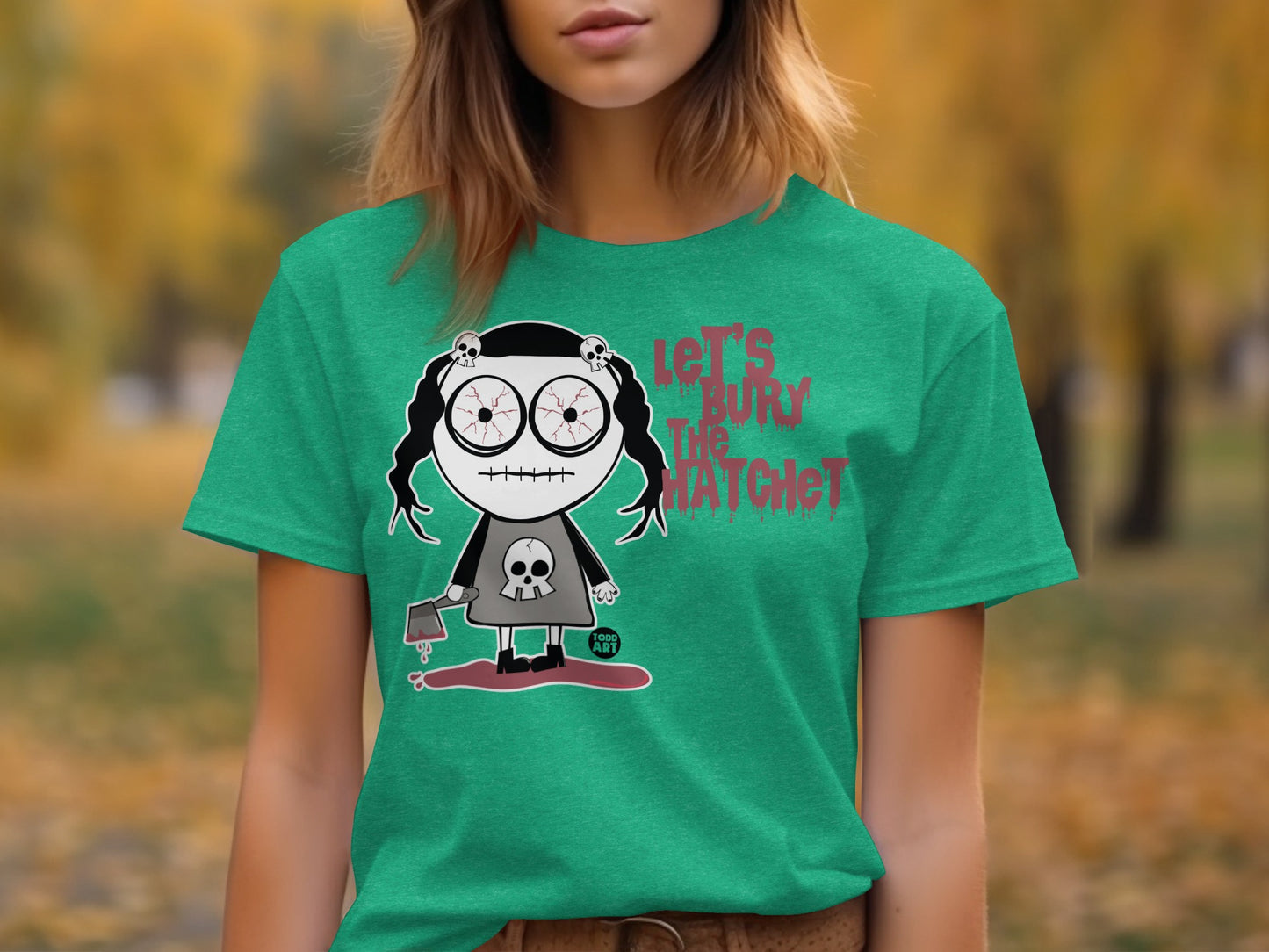 Let's Bury the Hatchet Graphic Tee Product