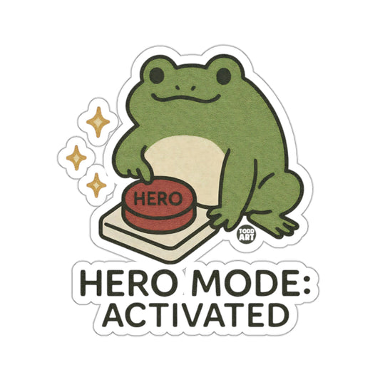 Frog Pressing Hero Button Mode Activated 
