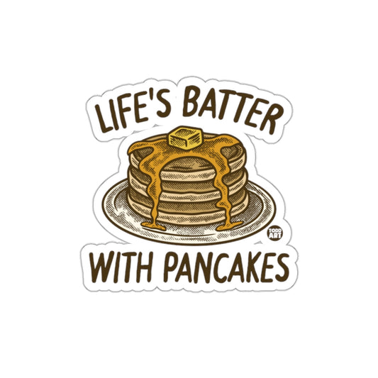 Life's Batter with Pancakes Sticker