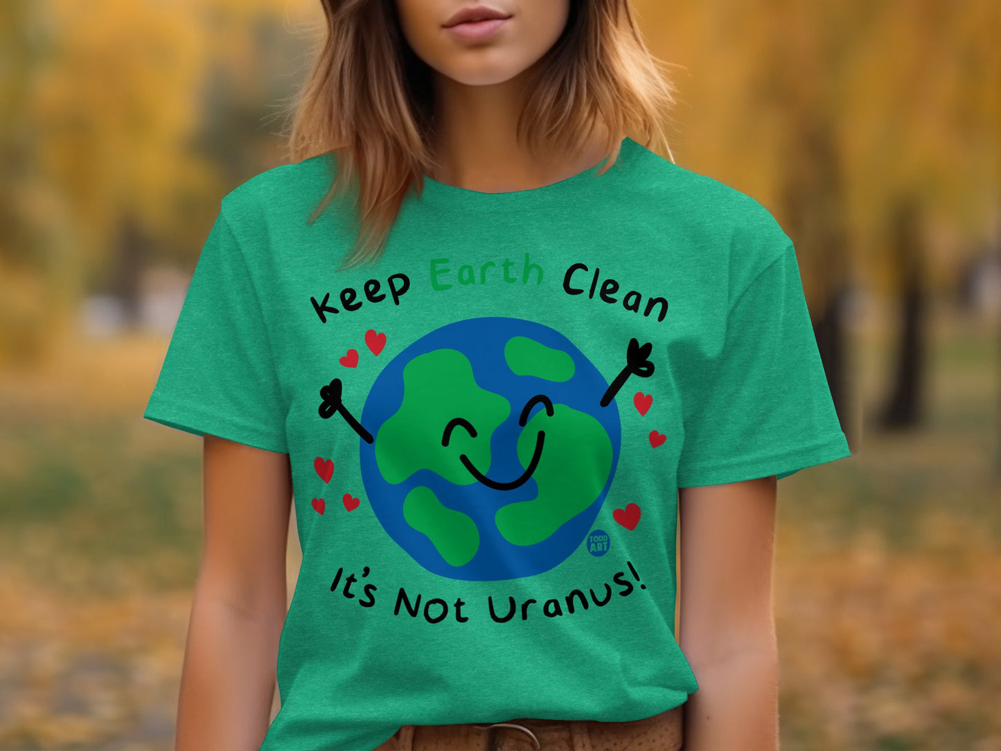 Keep Earth Clean It's Not Uranus Humorous T-Shirt