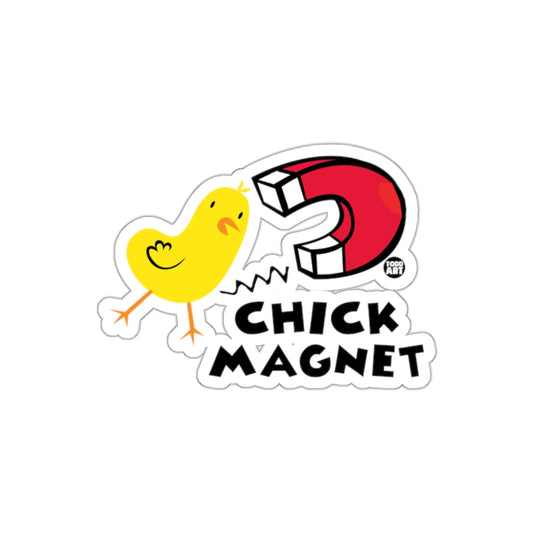 Chick Magnet Funny Animal Car Sticker