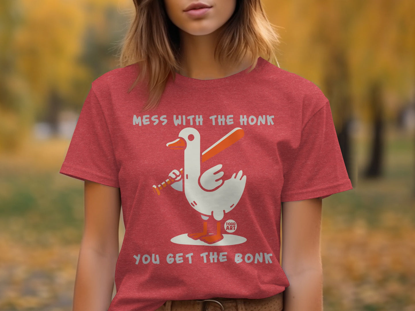 Mess With The Honk You Get The Bonk T-shirt