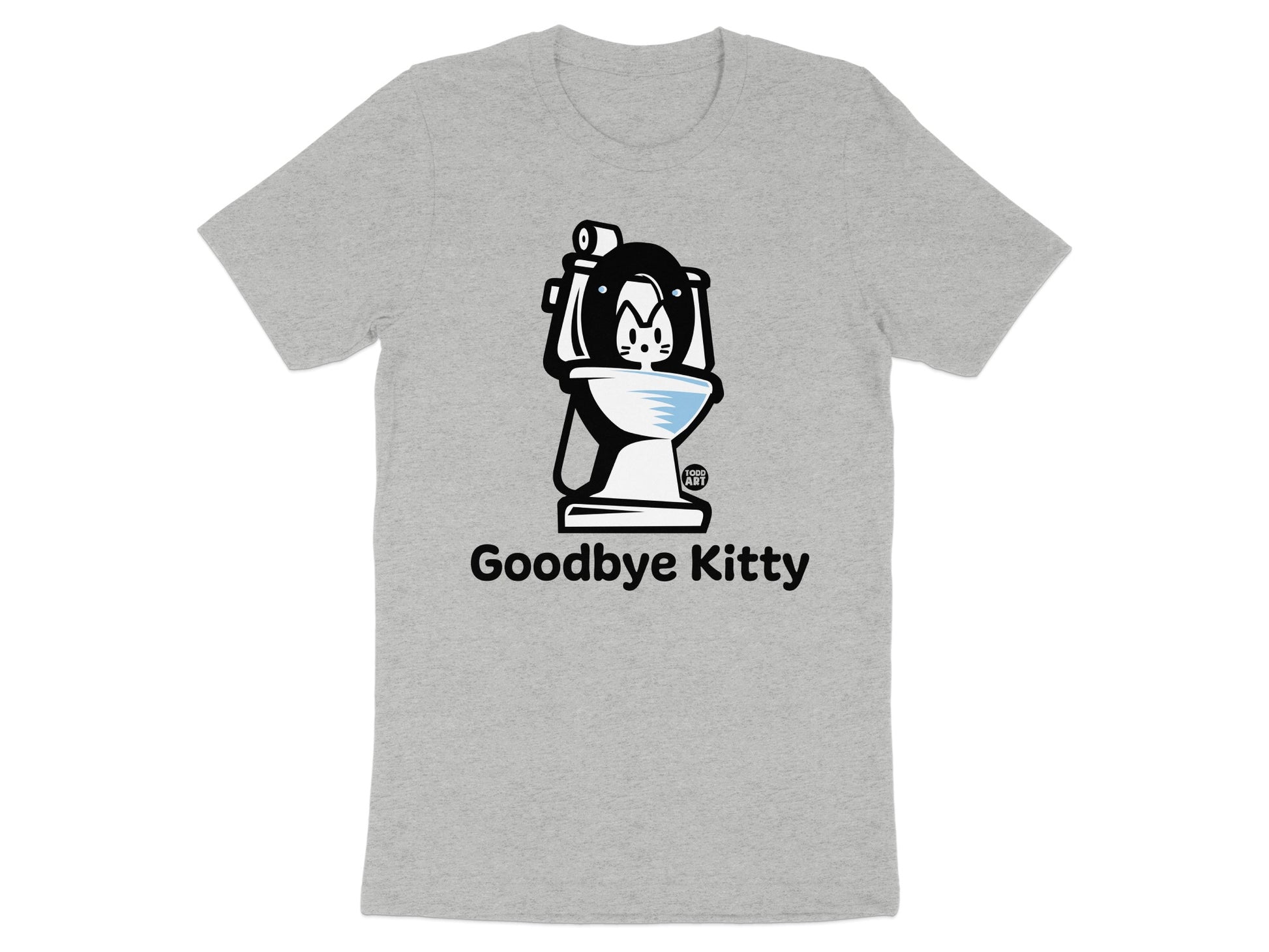 Goodbye Kitty Graphic T-Shirt Unique Design