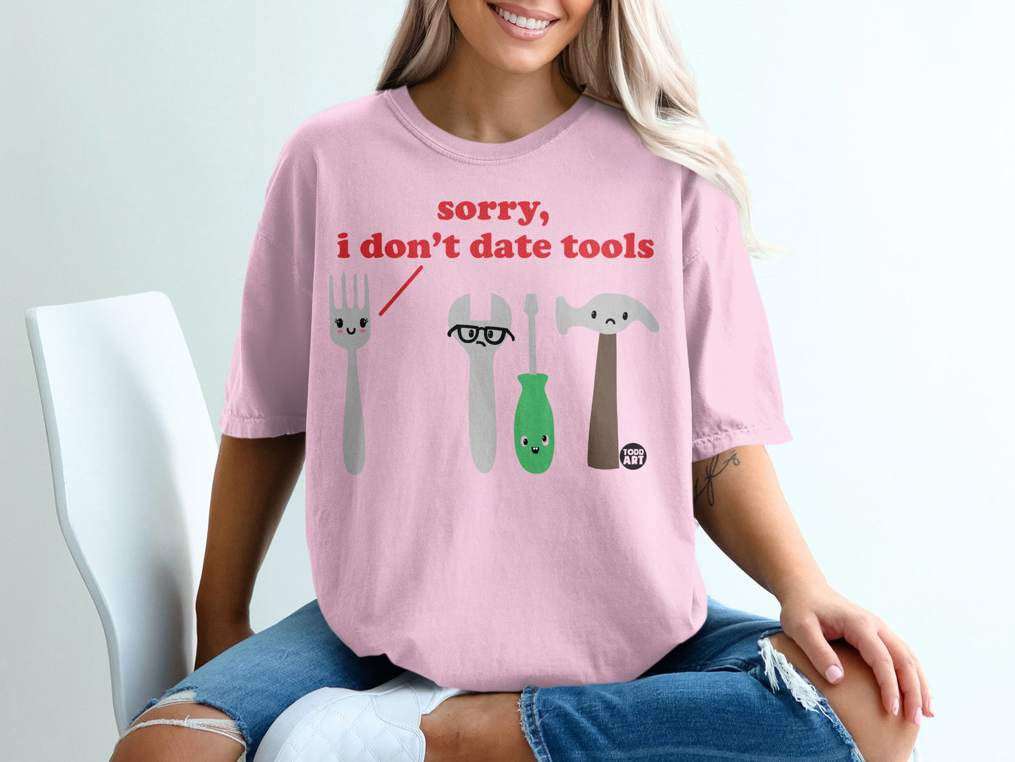 Sorry I don't date tools funny graphic design product type