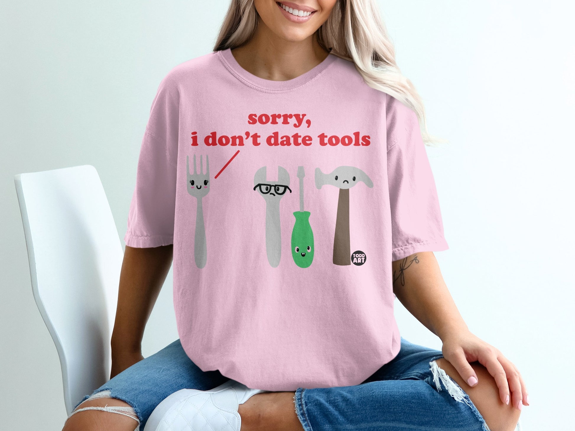 Sorry I don't date tools funny graphic design product type