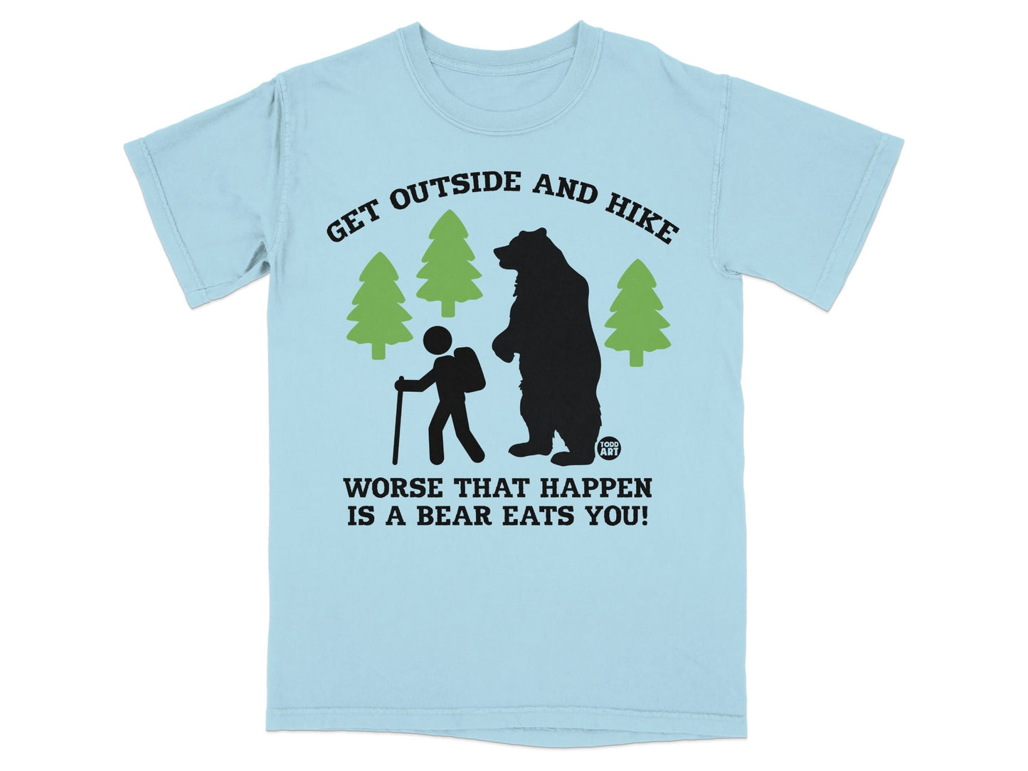 Get Outside And Hike Bear Eats You T-shirt Product