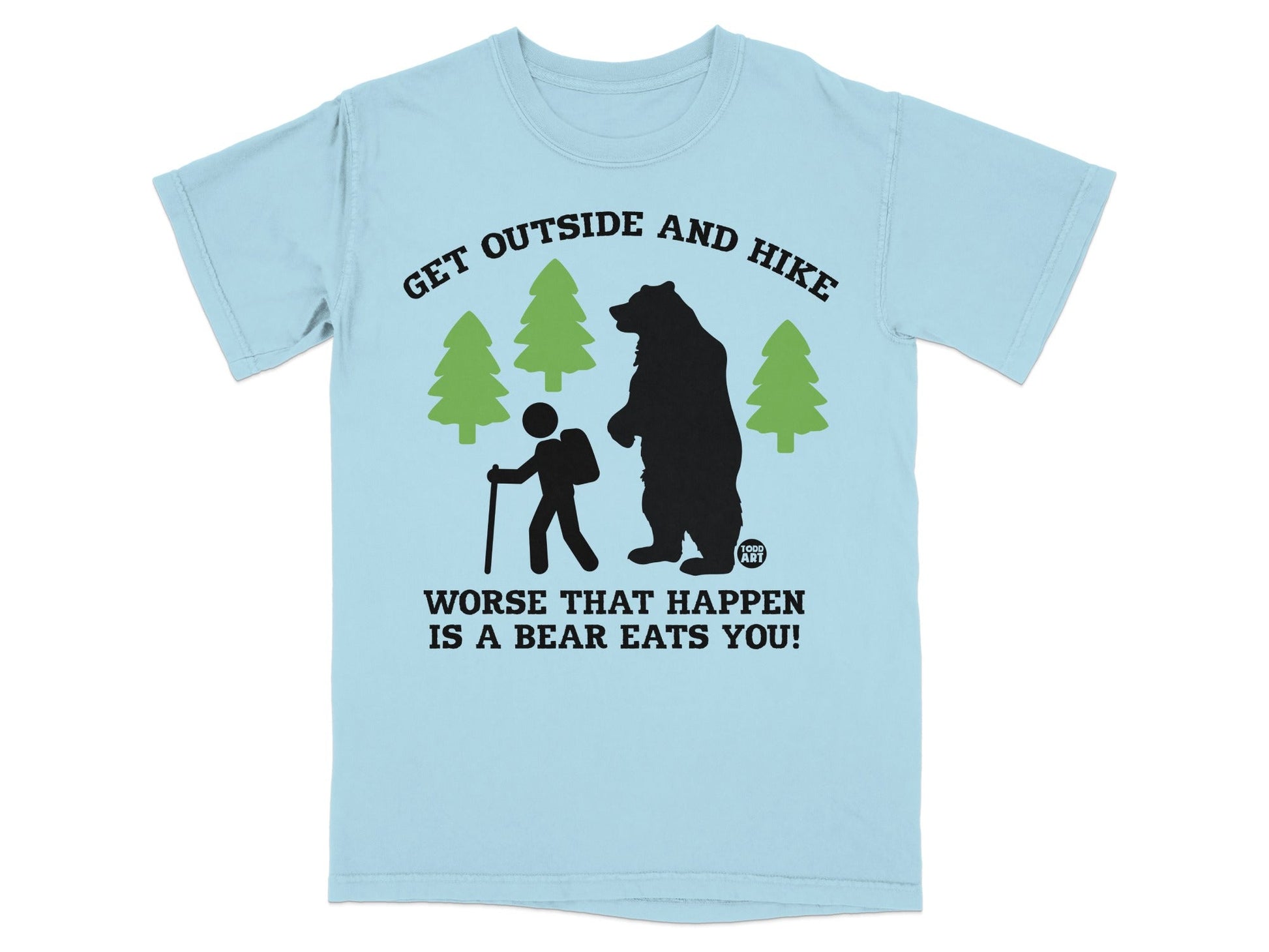 Get Outside And Hike Bear Eats You T-shirt Product