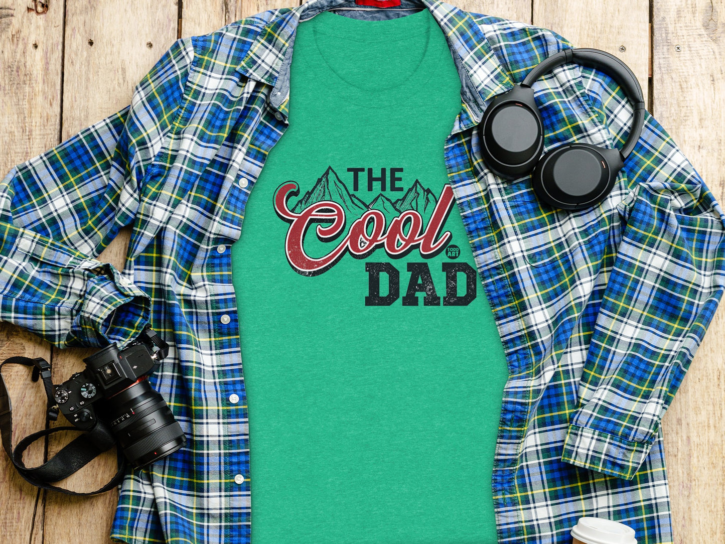 The Cool Dad Graphic T-Shirt for Trendy Fathers