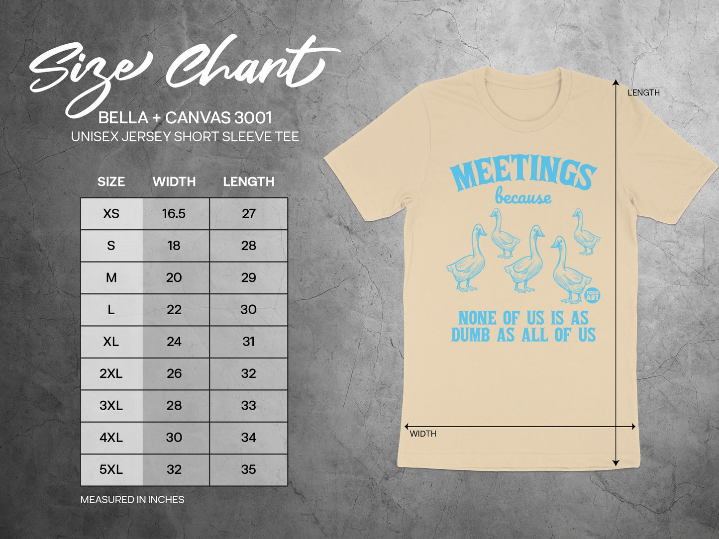 MEETINGS BECAUSE NONE OF US IS AS DUMB AS ALL OF US tee
