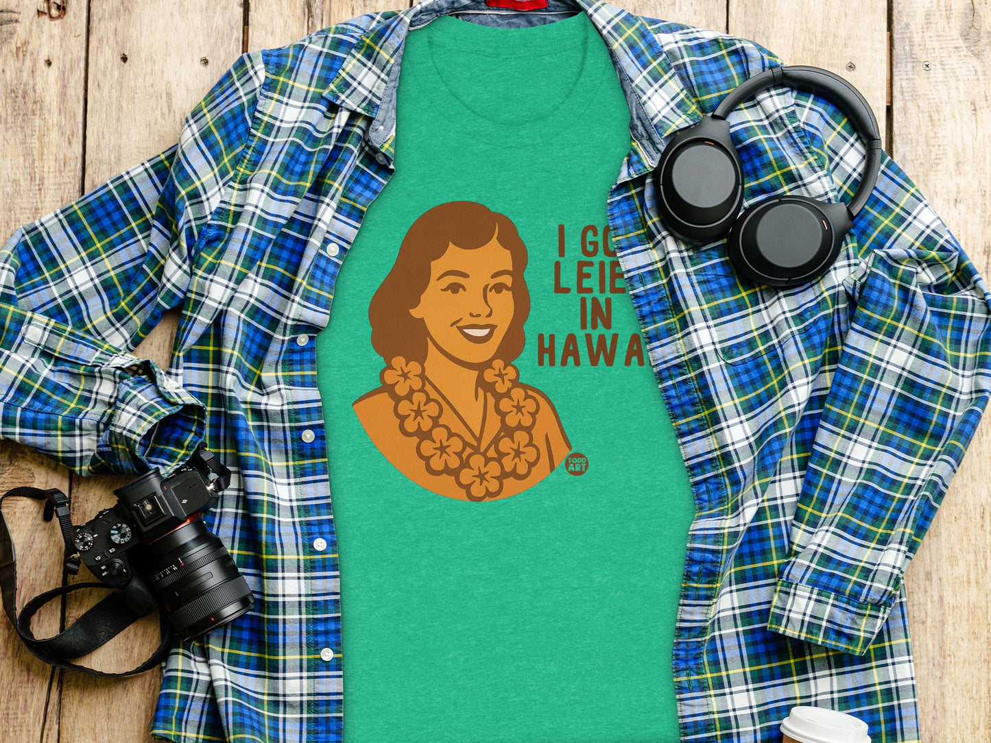 I Got Lei'd in Hawaii Graphic Tee product