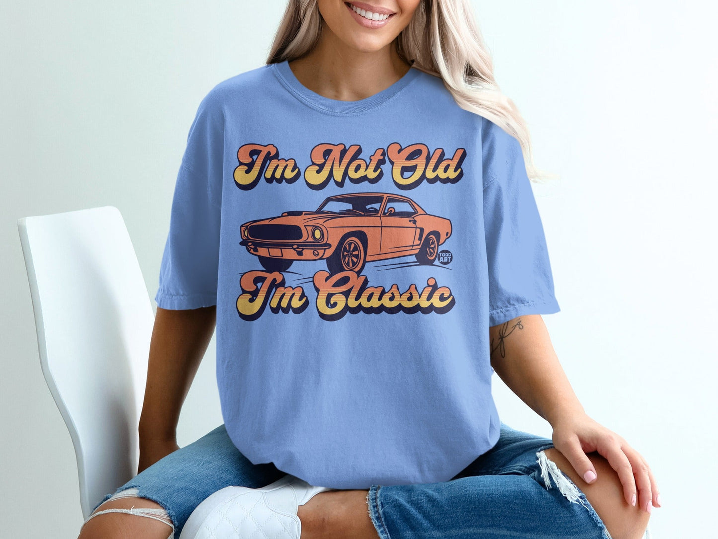 I'm Not Old I'm Classic Car Graphic Tee
