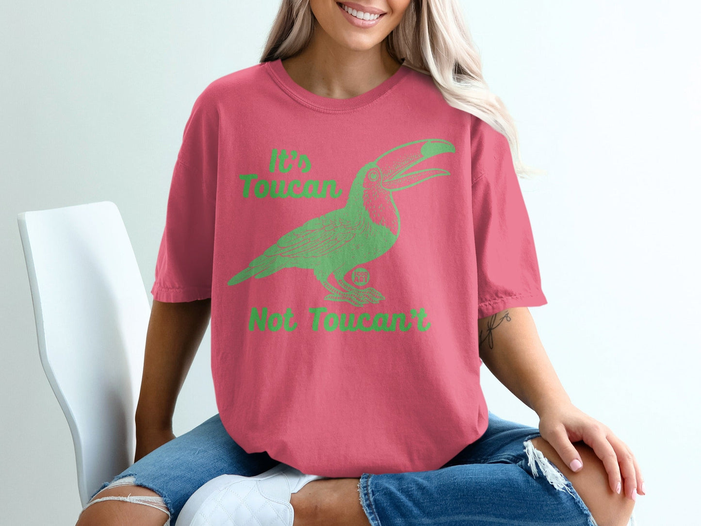 It's Toucan Not Toucan't Printed Graphic T-Shirt