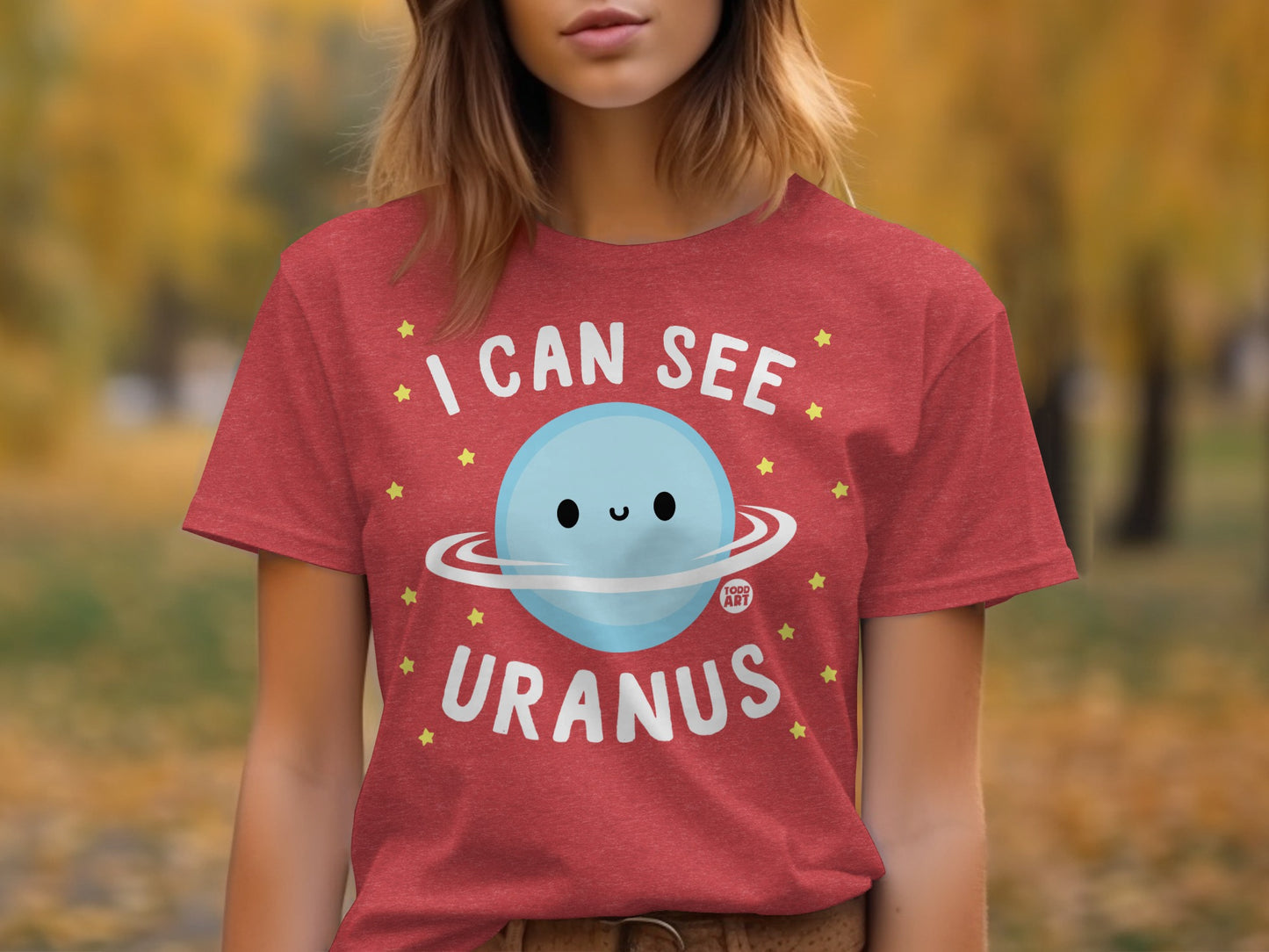 I Can See Uranus Graphic T-Shirt for Space Lovers