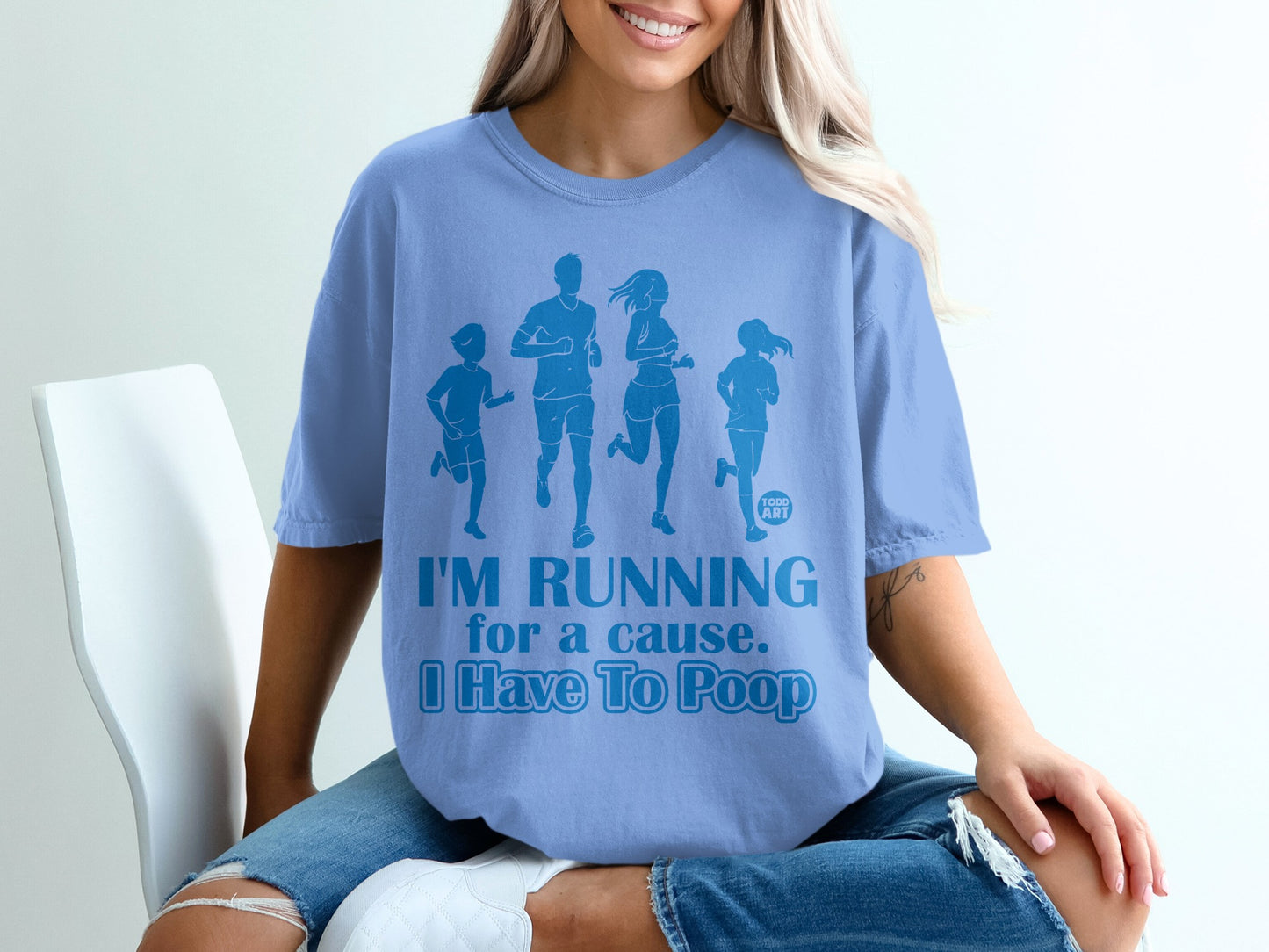 I'M RUNNING for a cause. I Have To Poop product type