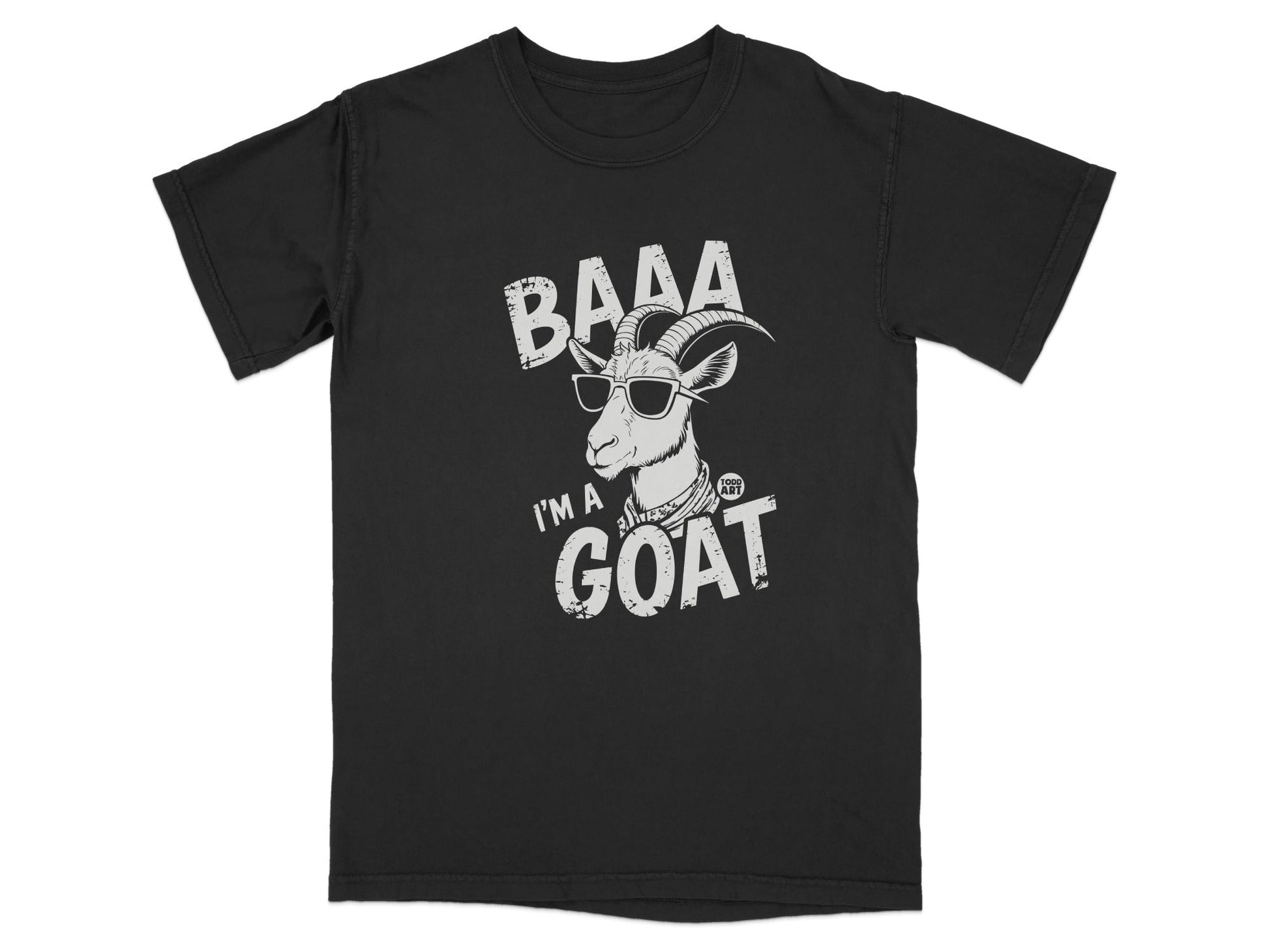 BAAA I'm a Goat Funny Graphic T-Shirt Goat Lover Shirt