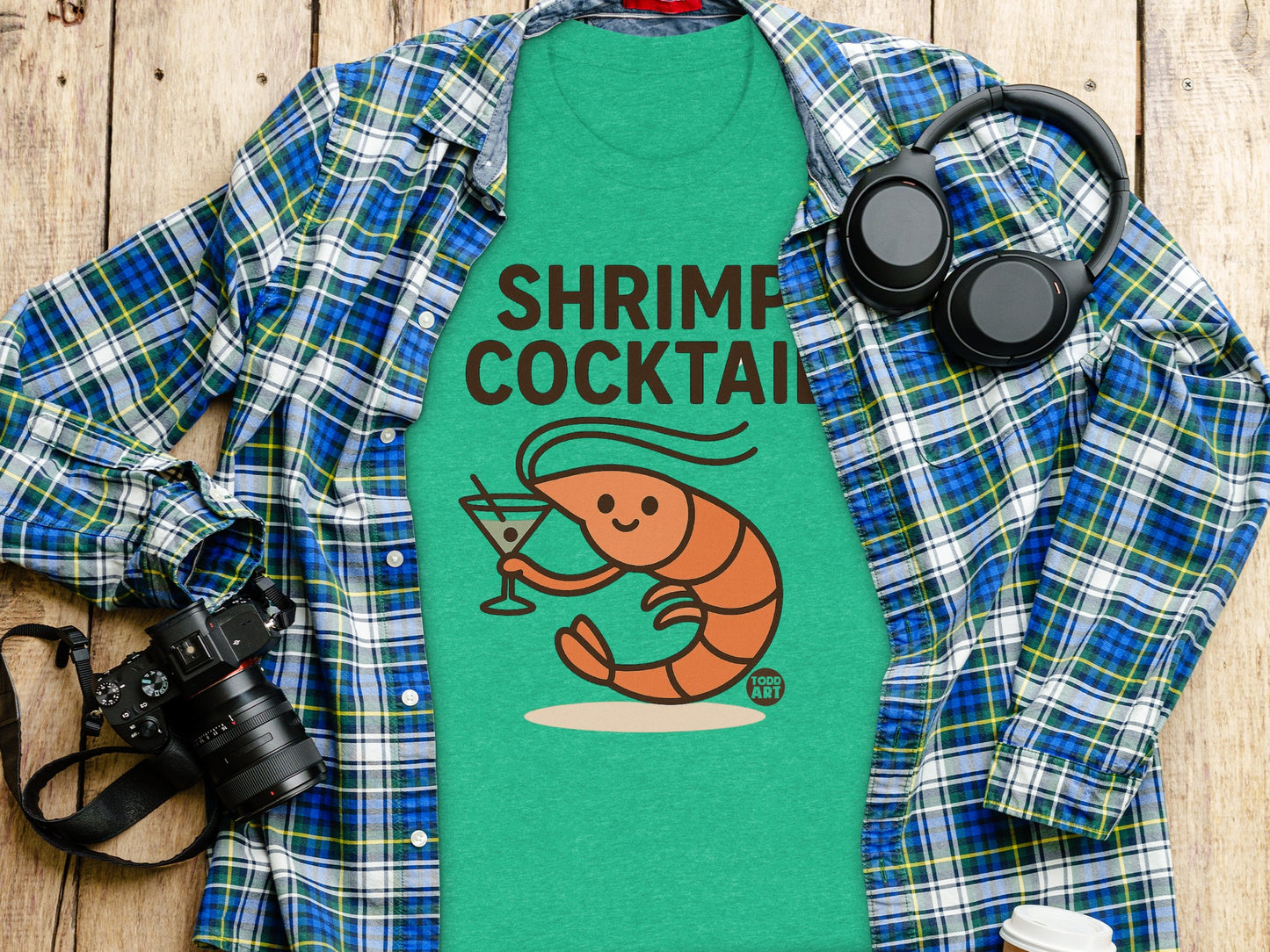 Shrimp Cocktail Graphic Cool Funny Casual T-Shirt product