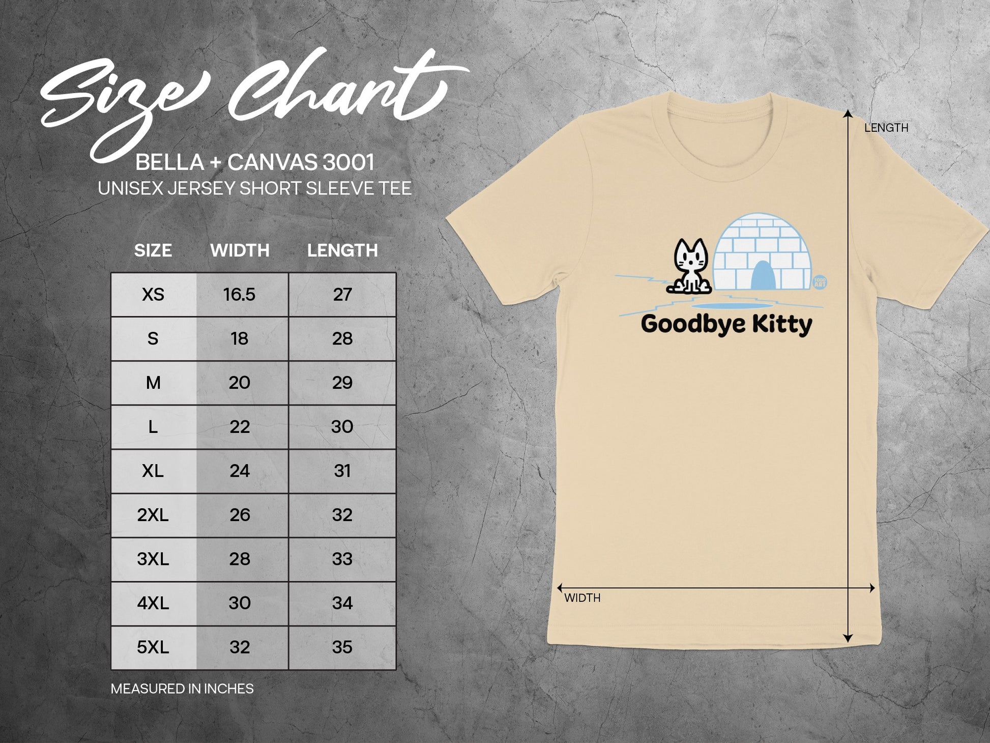 Goodbye Kitty Design Unisex Jersey Short Sleeve Tee