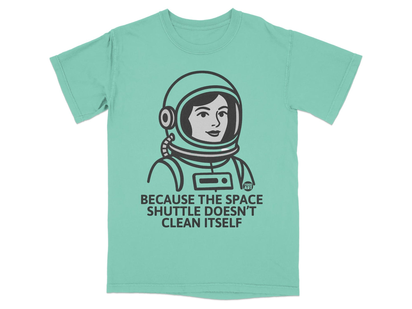 Because The Space Shuttle Doesn't Clean Itself T-Shirt