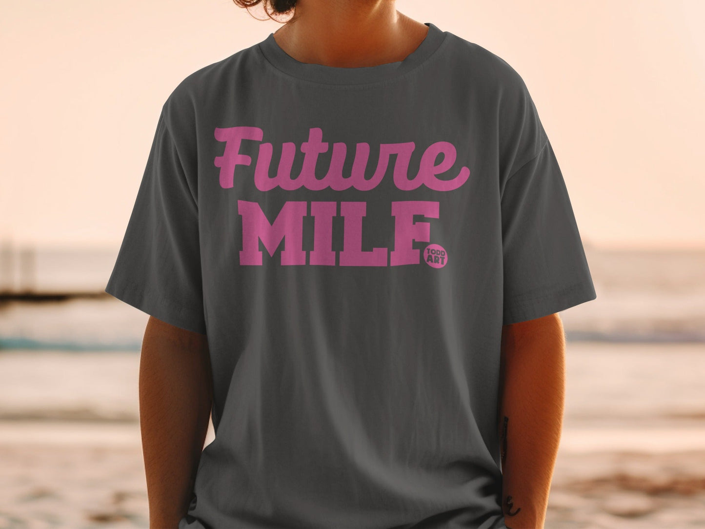 Future Mile Todd Art Graphic Printed T-shirt