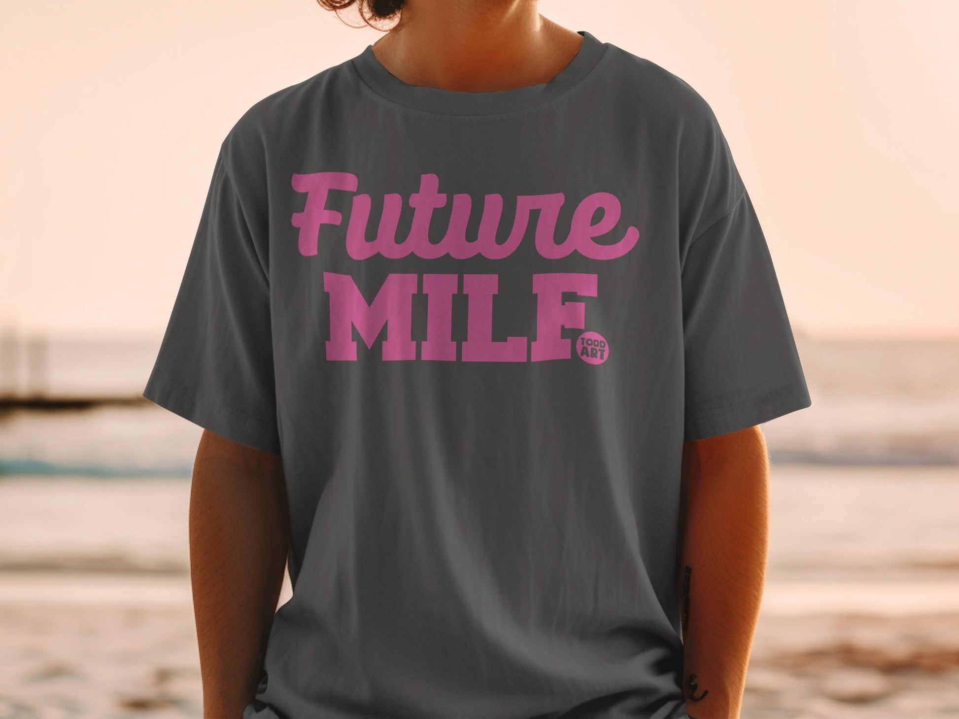 Future Mile Todd Art Graphic Printed T-shirt
