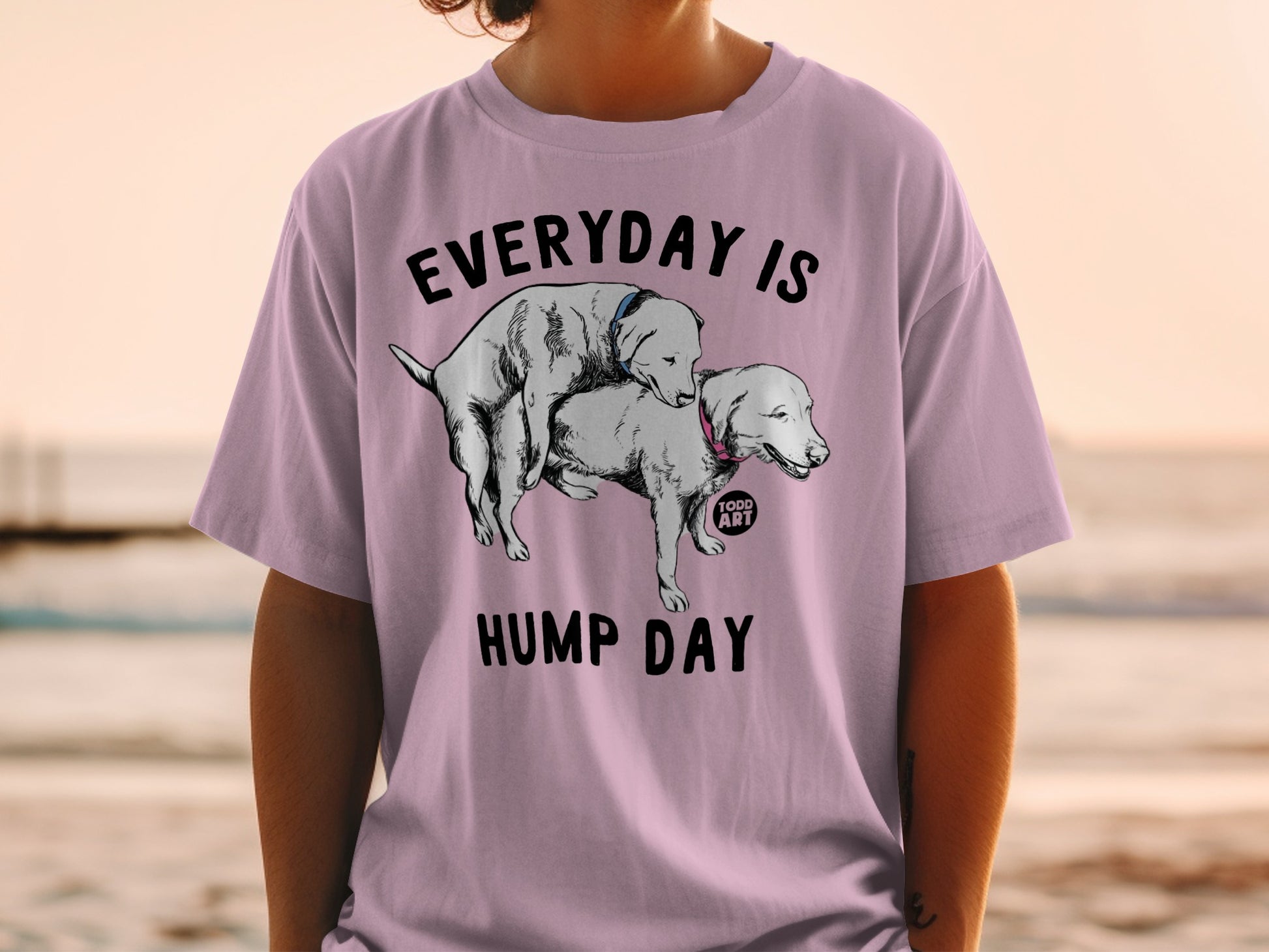 Everyday Is Hump Day Dog Graphic T-Shirt