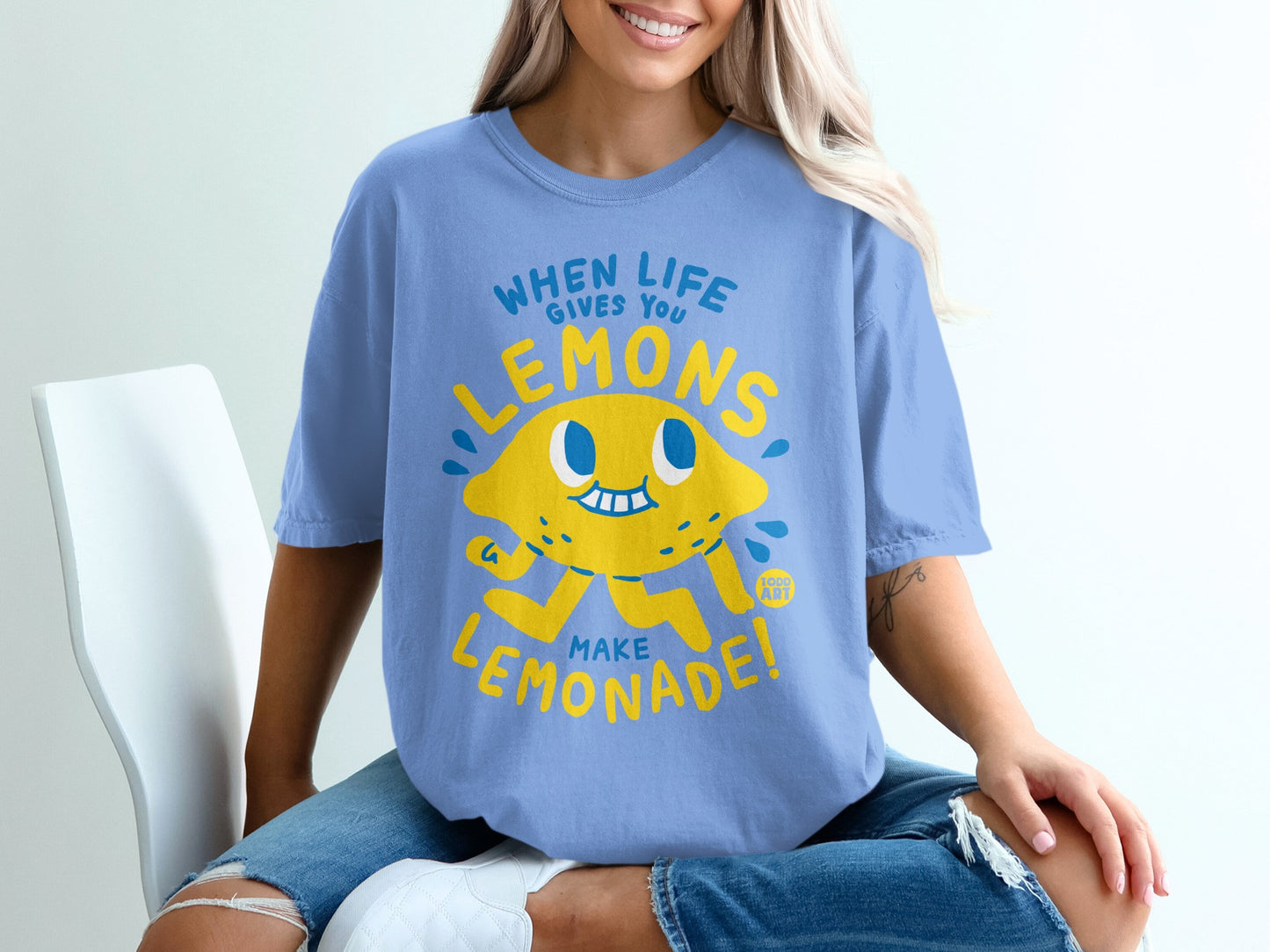 Blue Lemon When Life Gives You Lemons Make Lemonade product type