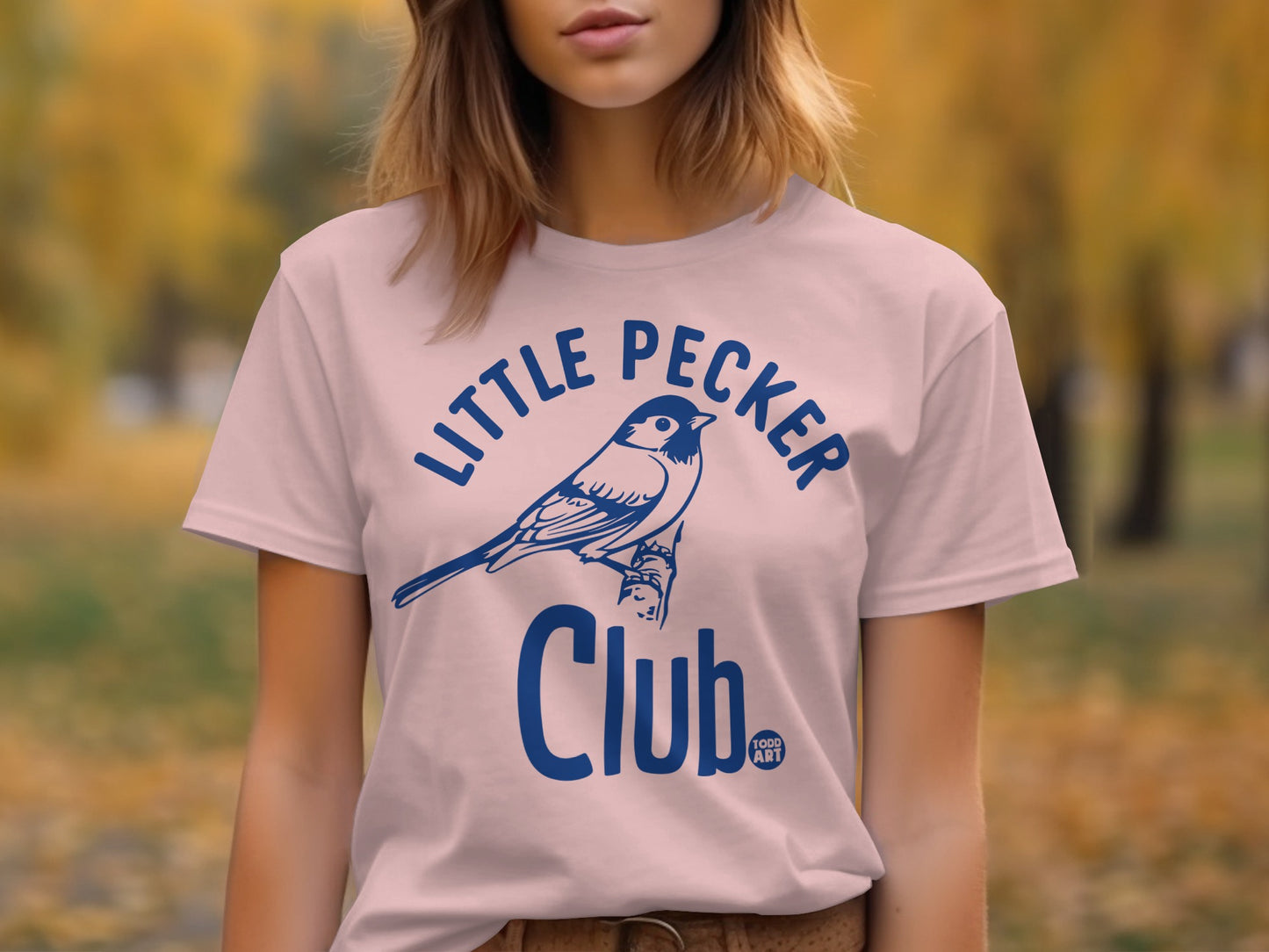 Little Pecker Club Graphic Tee Shirt for Bird Lovers