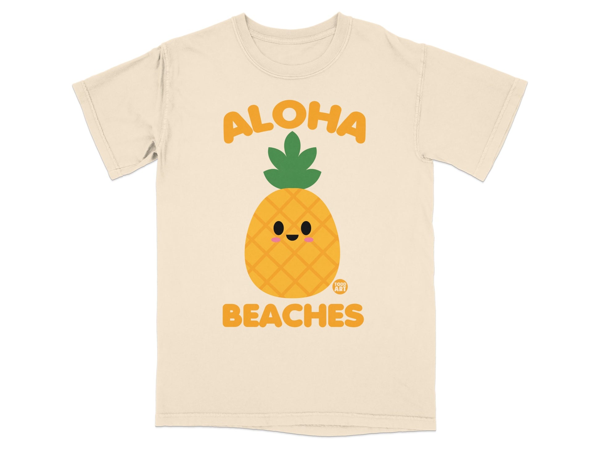 ALOHA Beaches Happy Pineapple Todd Art Product Type