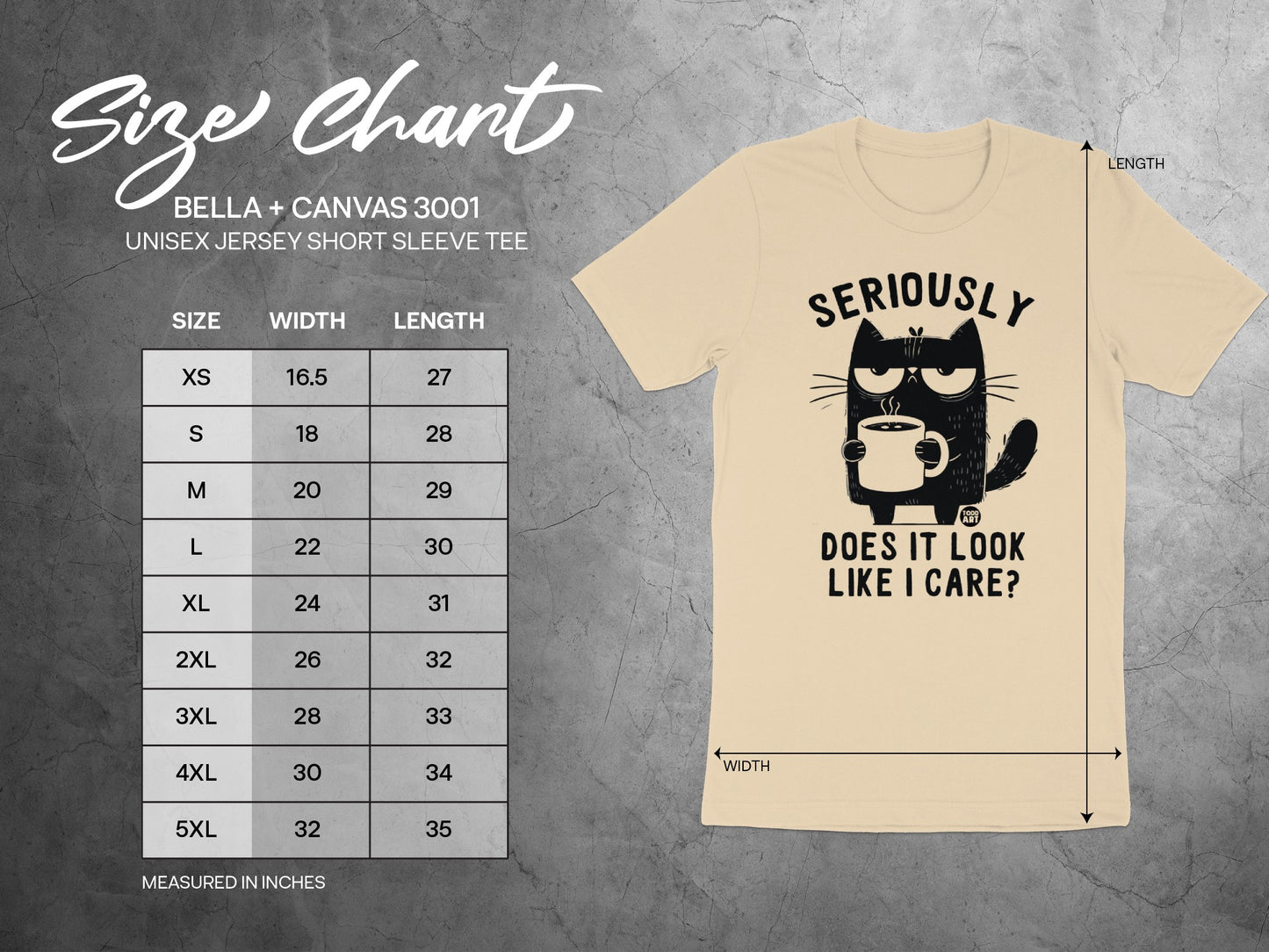 Seriously Does It Look Like I Care T-Shirt