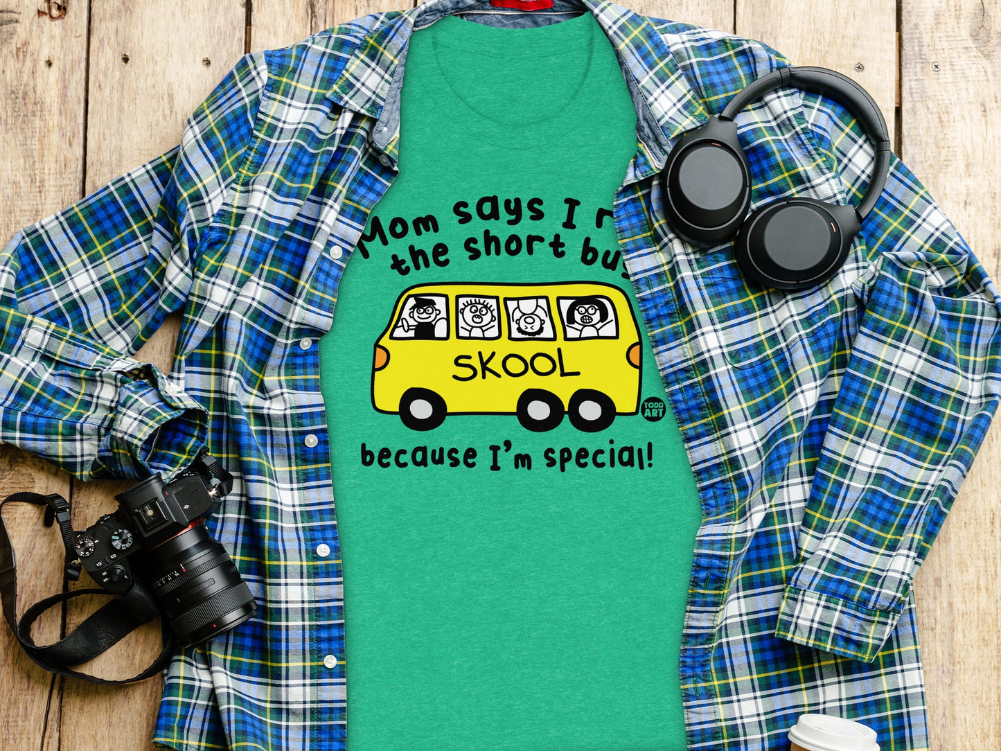 Mom Says I Ride The Short Bus Because I'm Special shirt