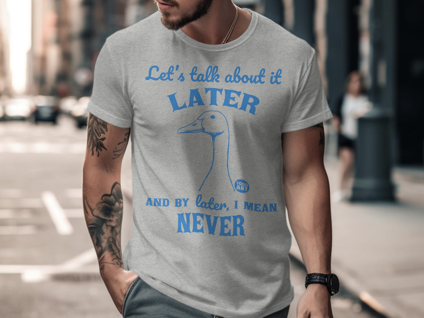 Let's Talk About It Later I Mean Never T-Shirt