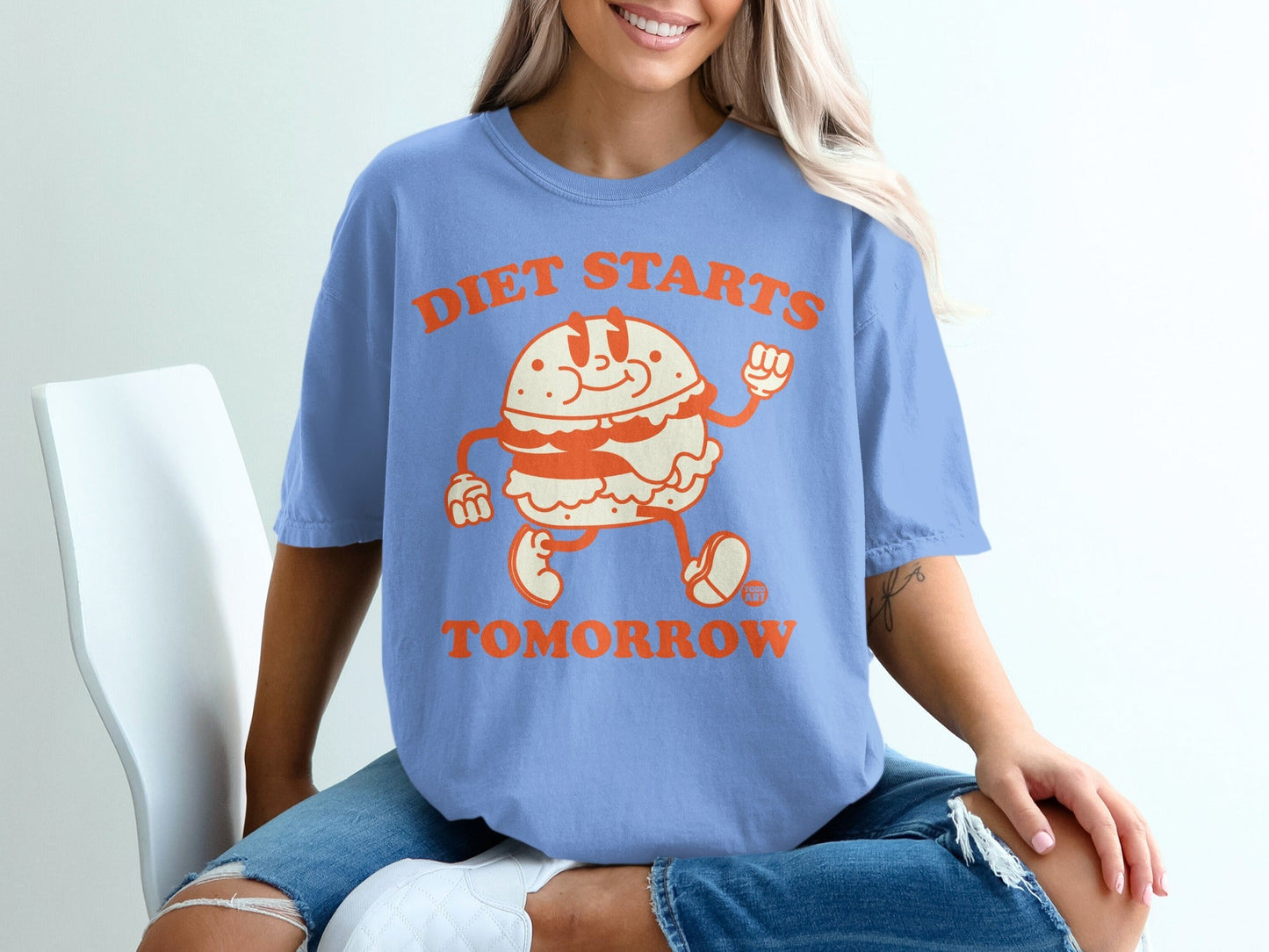 Diet Starts Tomorrow Humorous Shirt