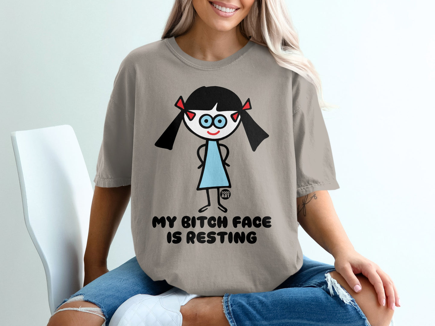 My Bitch Face Is Resting Graphic T-Shirt