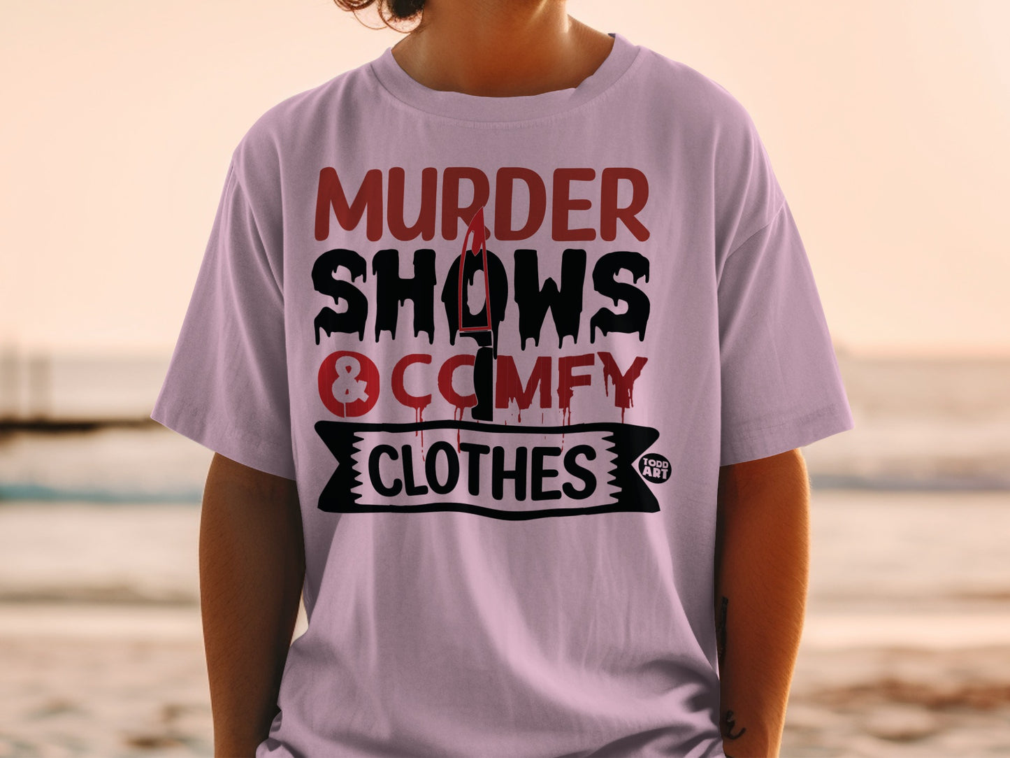 Murder Shows & Comfy Clothes Graphic product type