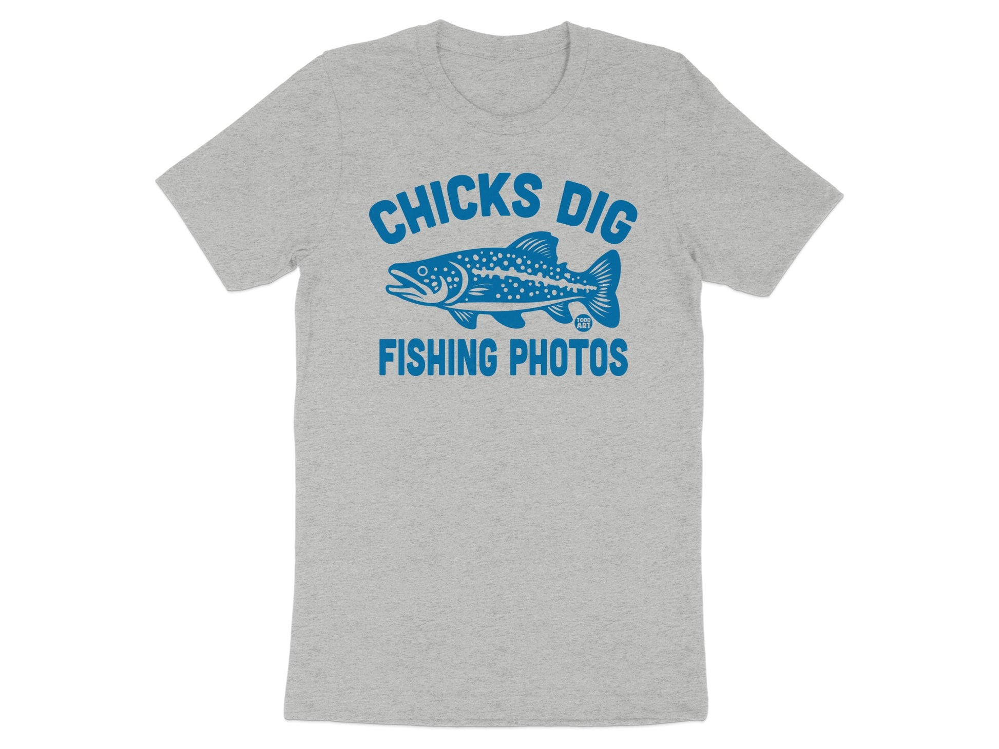 Chicks Dig Fishing Photos Graphic T-shirt product
