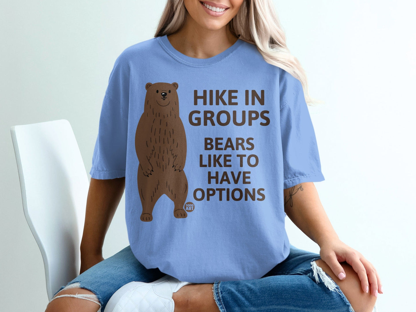 Hike In Groups Bears Like To Have Options T-Shirt