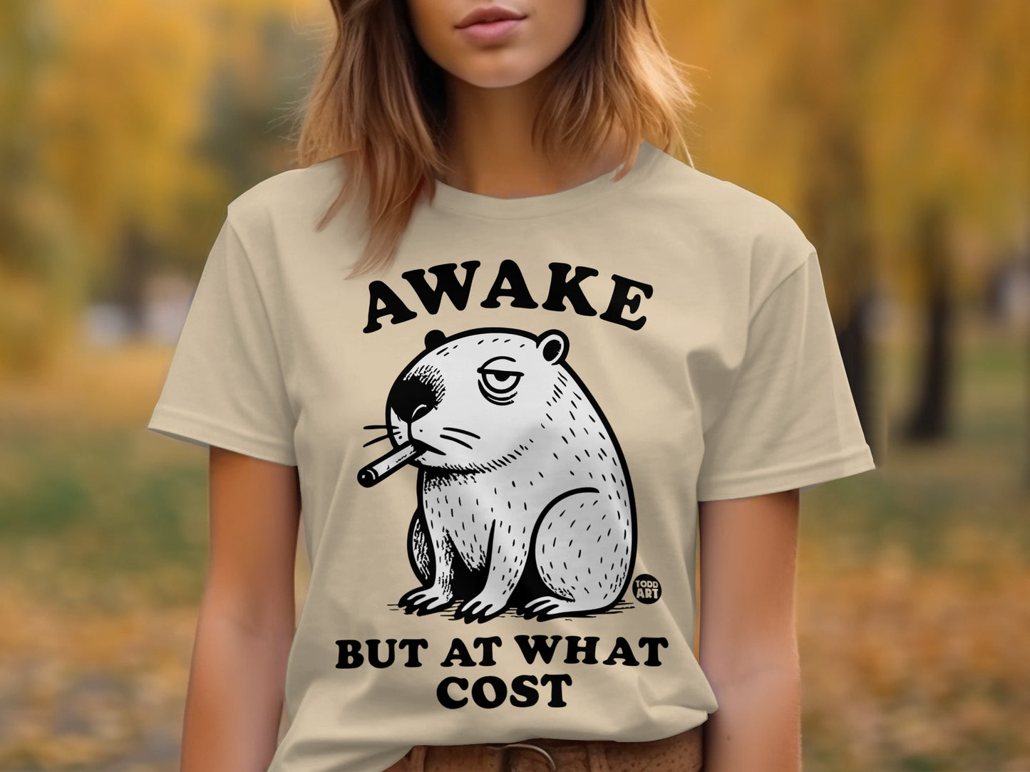 Awake But At What Cost Graphic T-Shirt