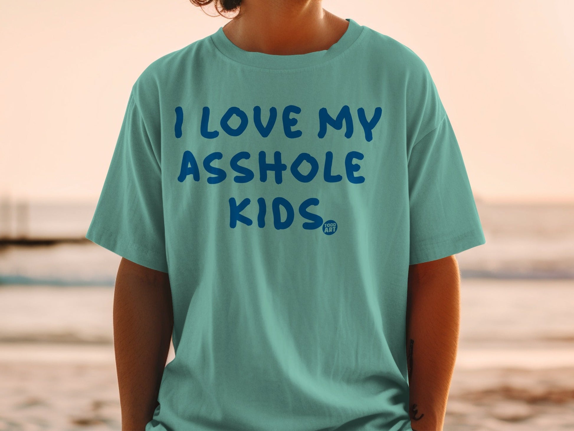 I Love My Asshole Kids Graphic T-Shirt