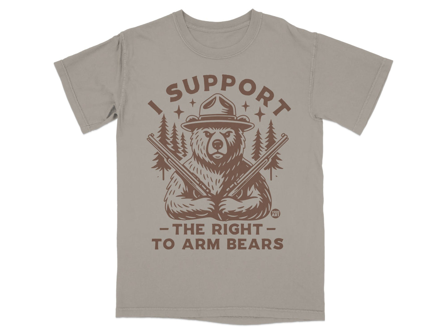 I Support The Right To Arm Bears Graphic Tee